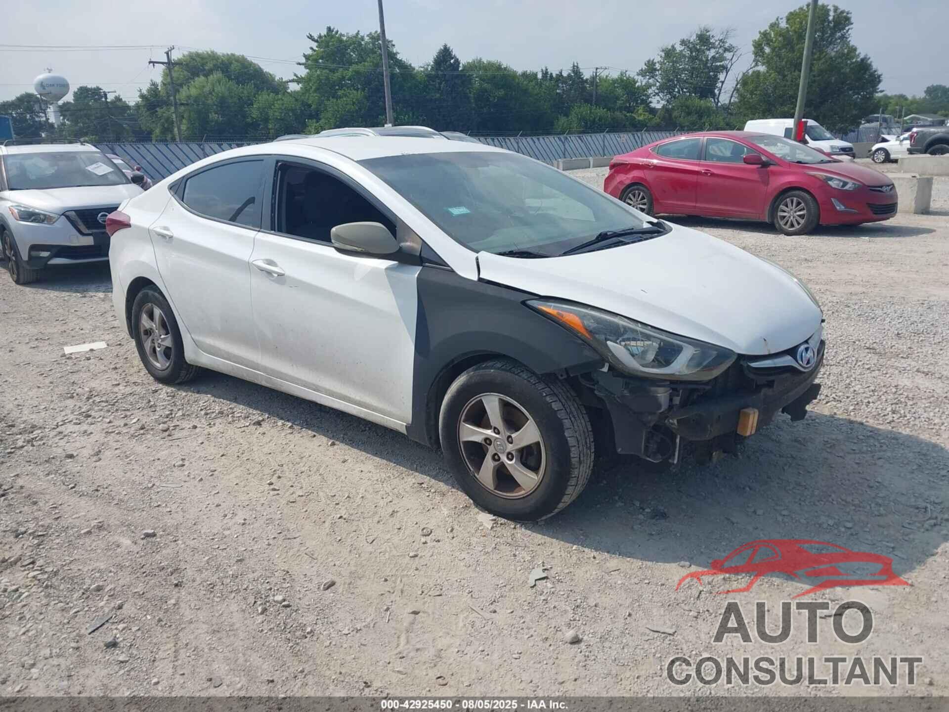 HYUNDAI ELANTRA 2014 - 5NPDH4AE9EH512488
