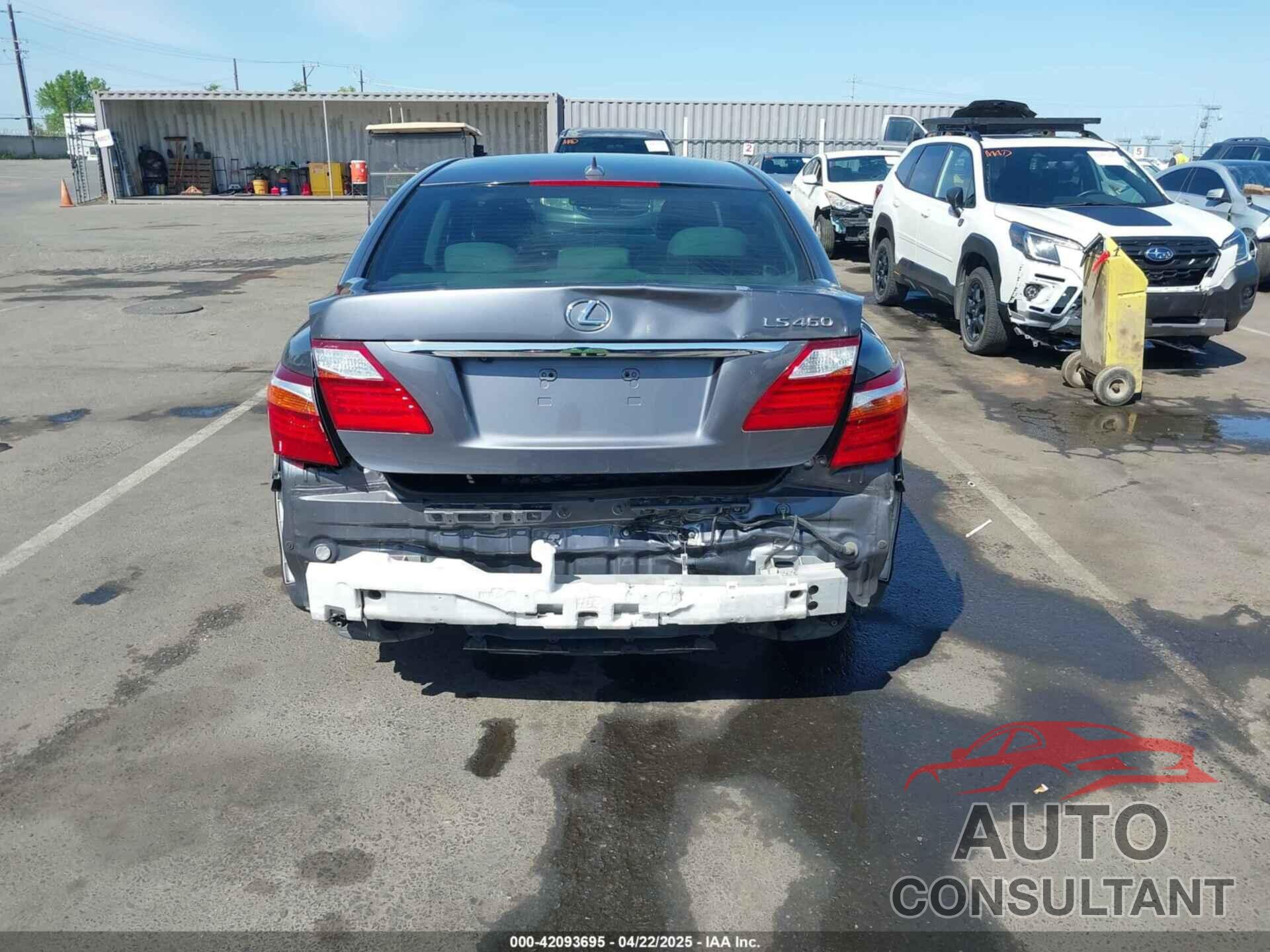 LEXUS LS 460 2012 - JTHBL5EF9C5109265