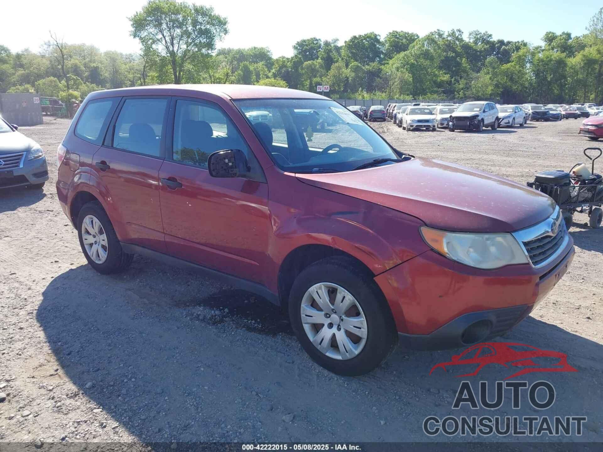 SUBARU FORESTER 2009 - JF2SH61639H720741