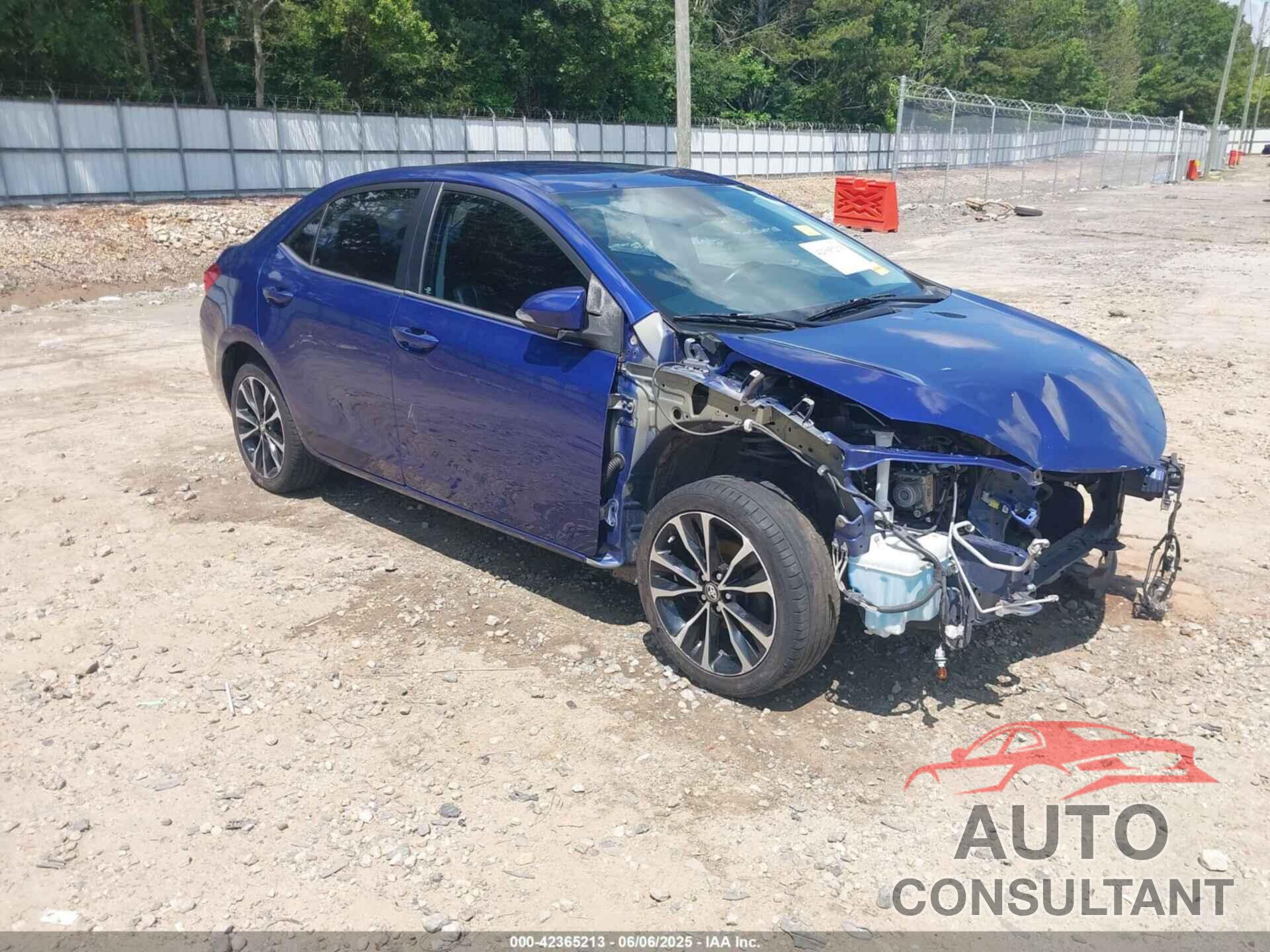 TOYOTA COROLLA 2017 - 2T1BURHE0HC841321