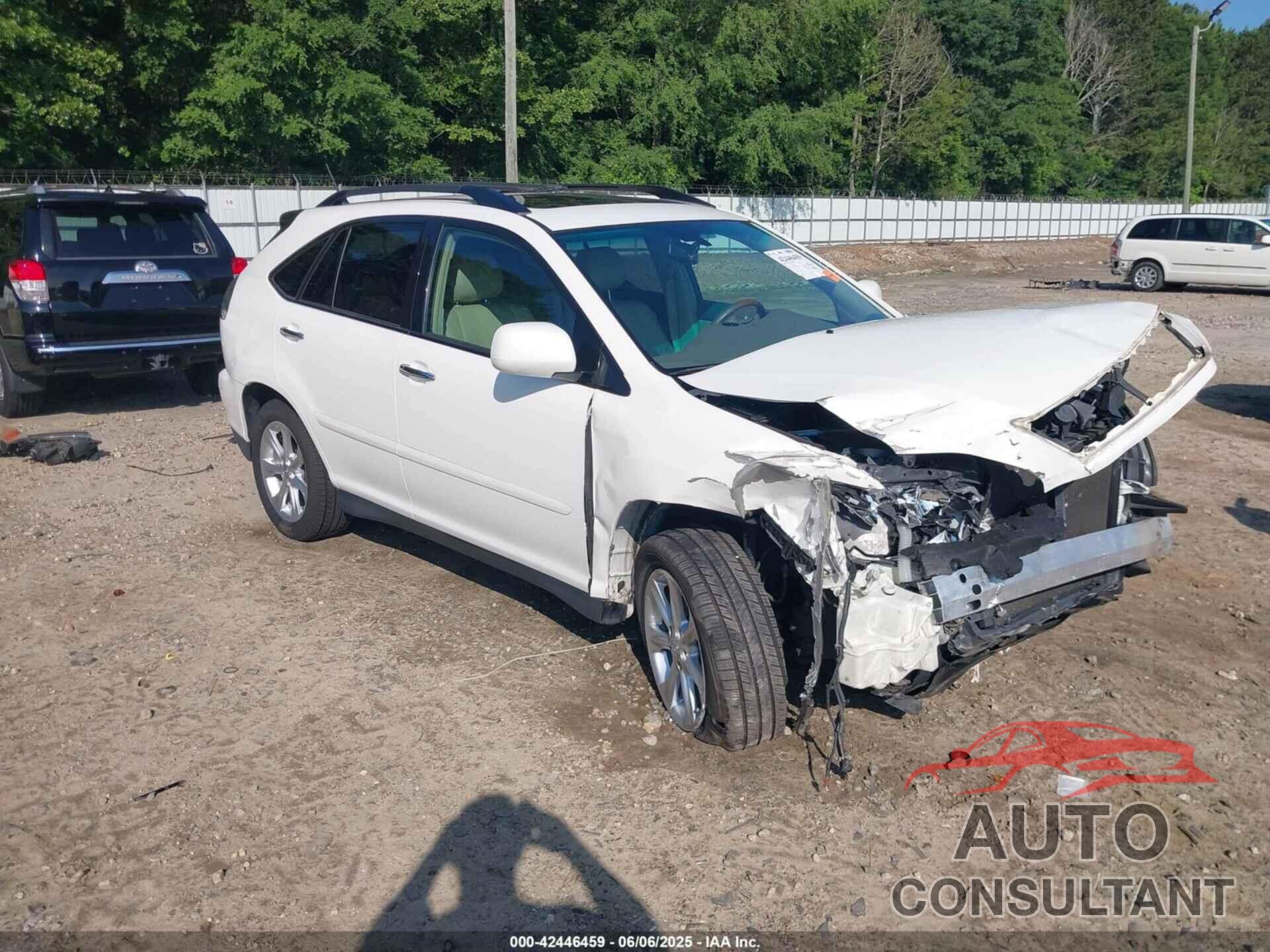 LEXUS RX 350 2009 - 2T2GK31U69C058723