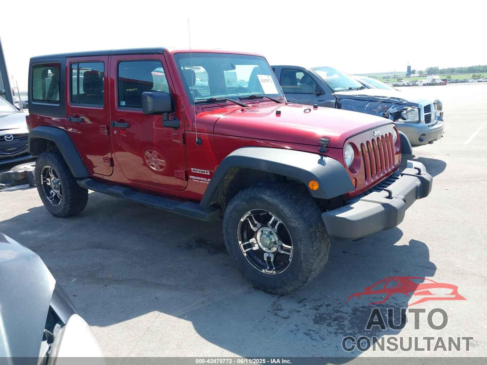 JEEP WRANGLER UNLIMITED 2013 - 1C4BJWDG4DL572130