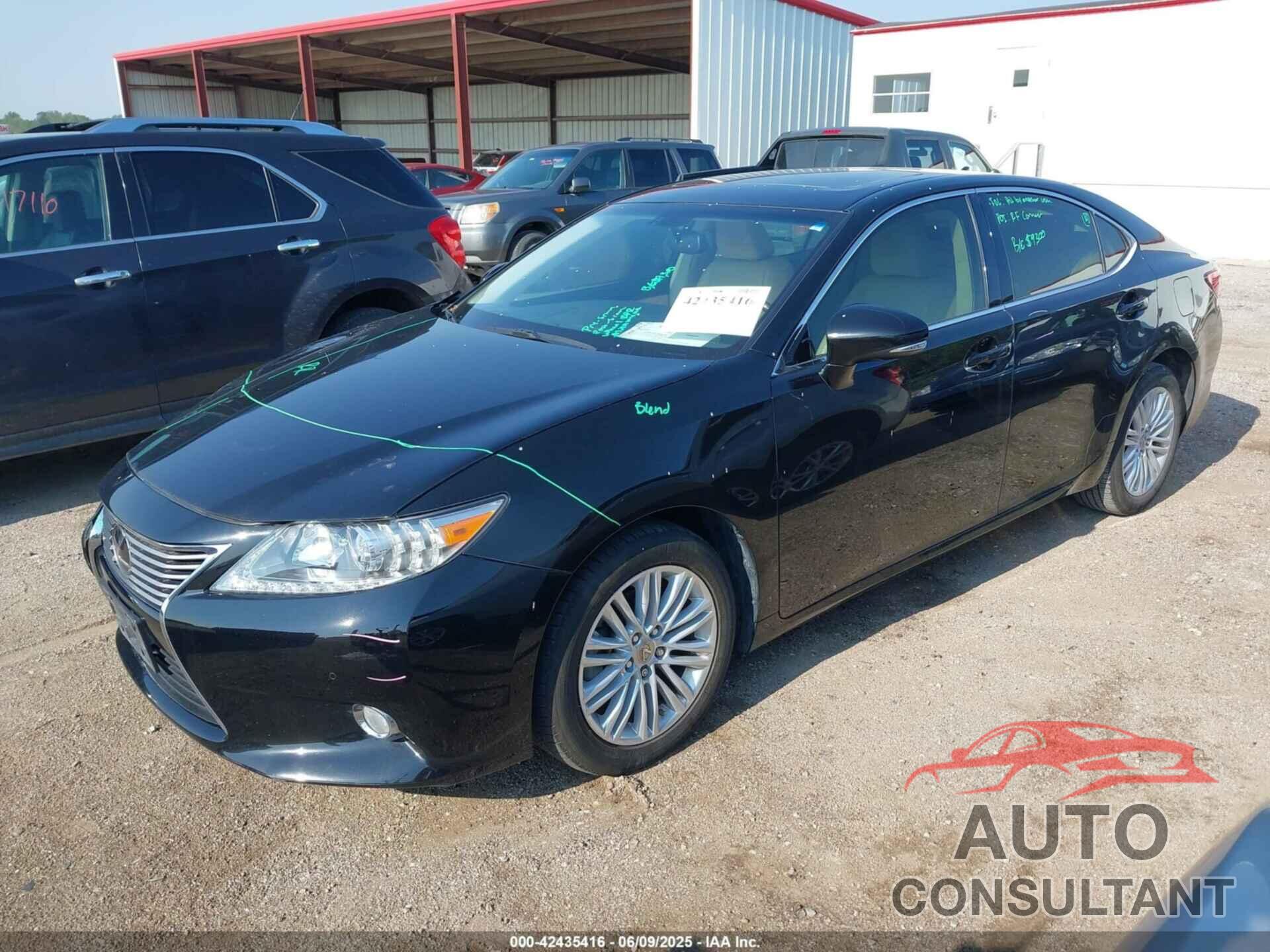 LEXUS ES 350 2013 - JTHBK1GG7D2077209