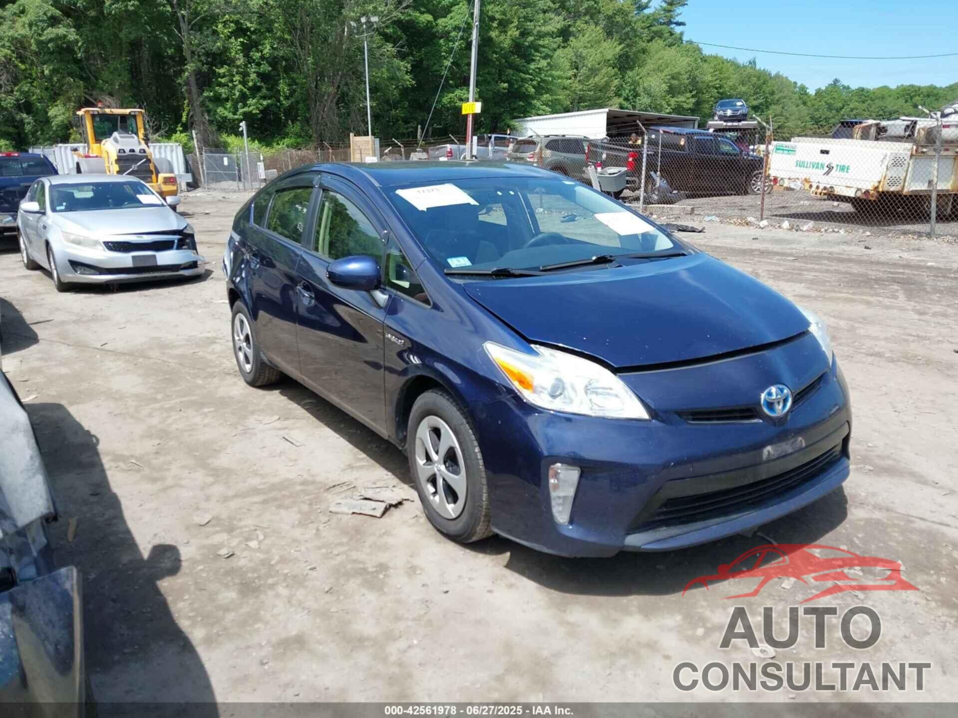 TOYOTA PRIUS 2014 - JTDKN3DU0E0366833