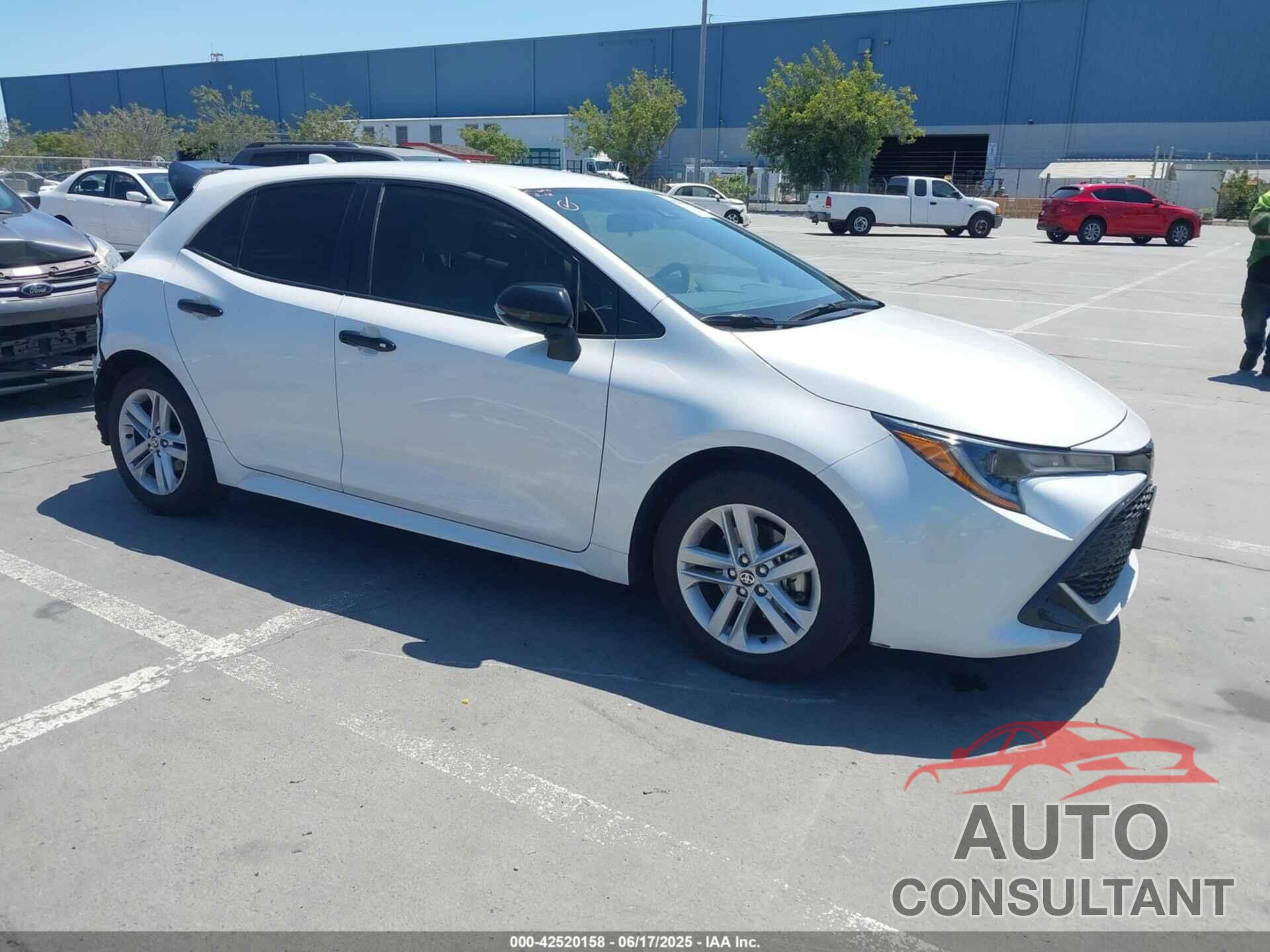 TOYOTA COROLLA 2022 - JTND4MBE9N3186581