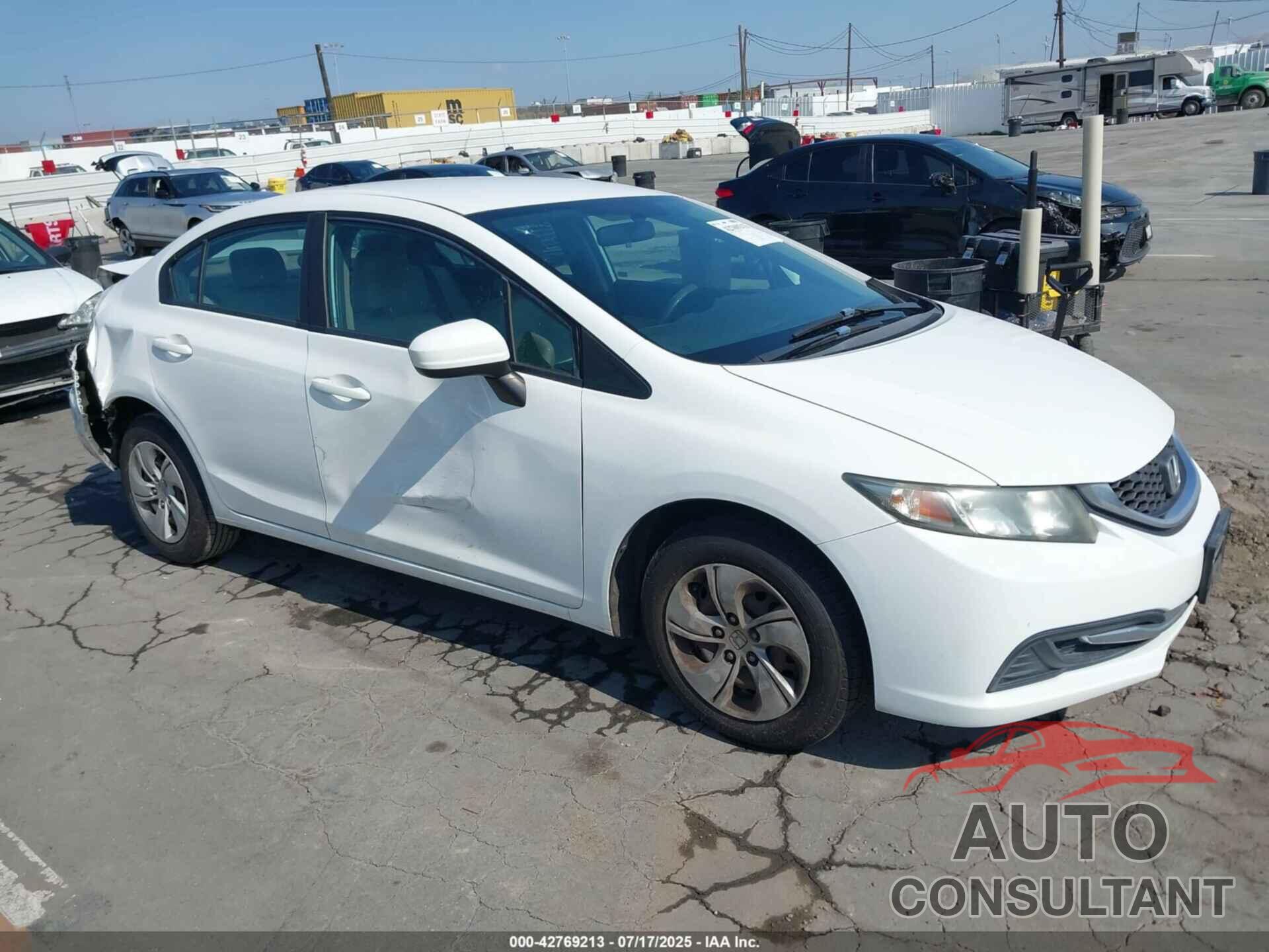 HONDA CIVIC 2015 - 2HGFB2F52FH506213