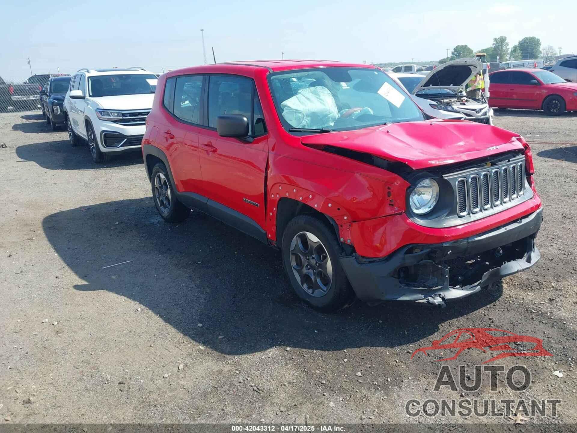 JEEP RENEGADE 2016 - ZACCJAAT1GPD61055