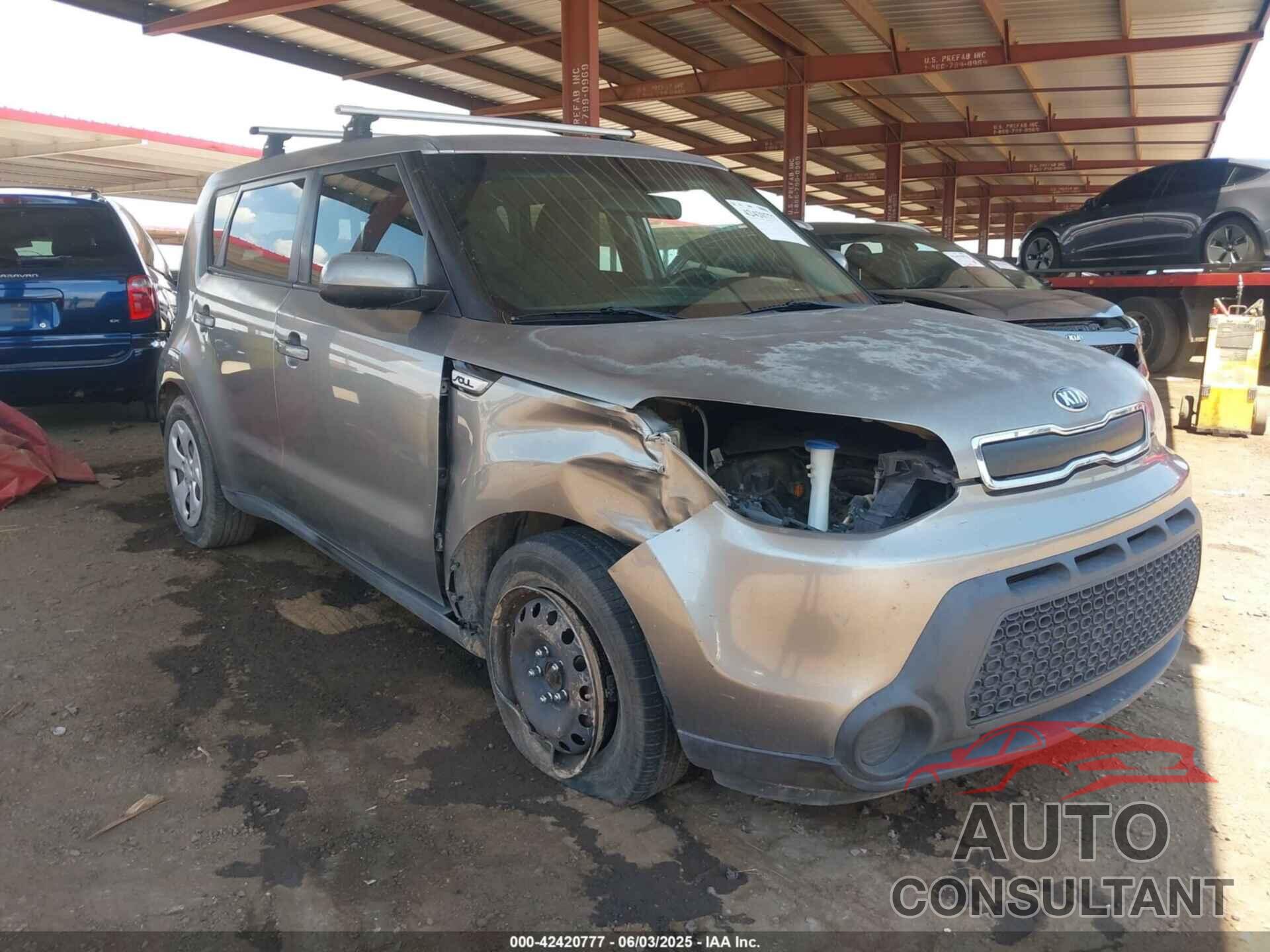 KIA SOUL 2015 - KNDJN2A20F7129129