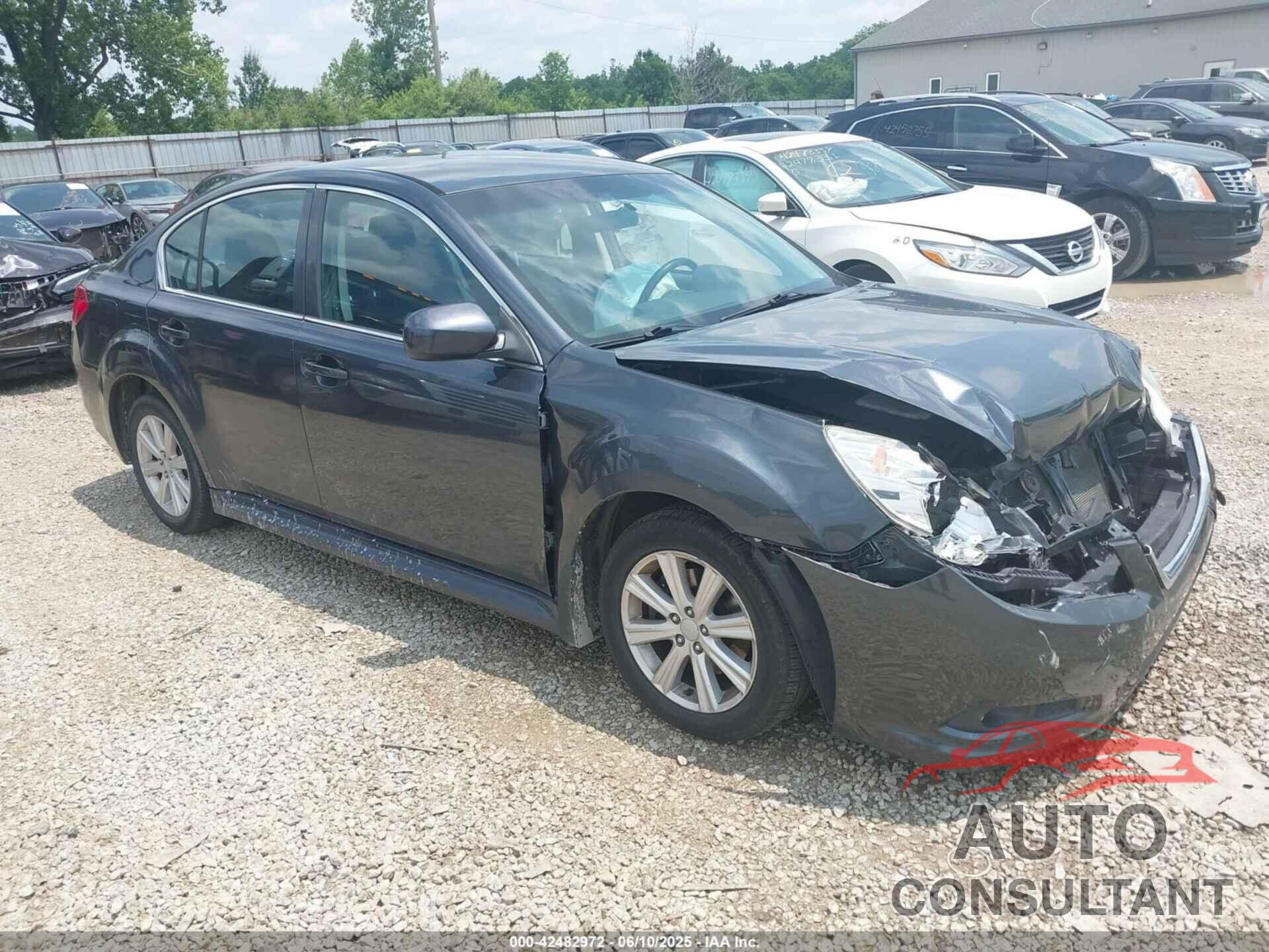 SUBARU LEGACY 2012 - 4S3BMCC60C3040953