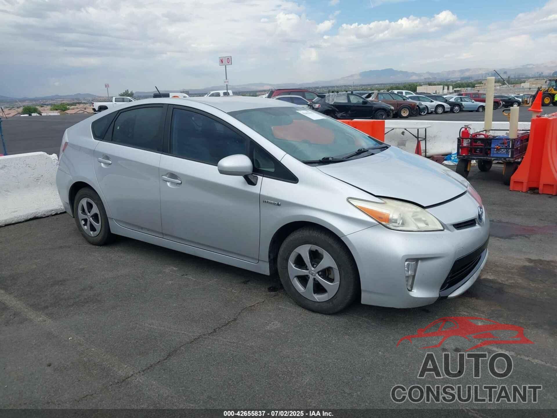 TOYOTA PRIUS 2012 - JTDKN3DU0C5390792