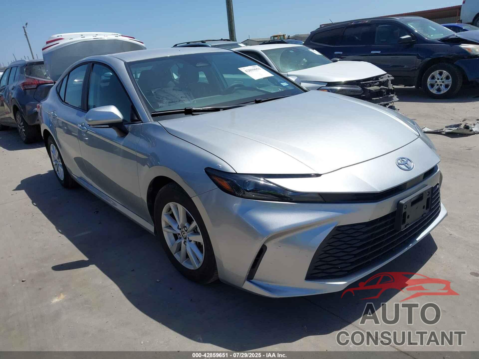 TOYOTA CAMRY 2025 - 4T1DAACK5SU074314
