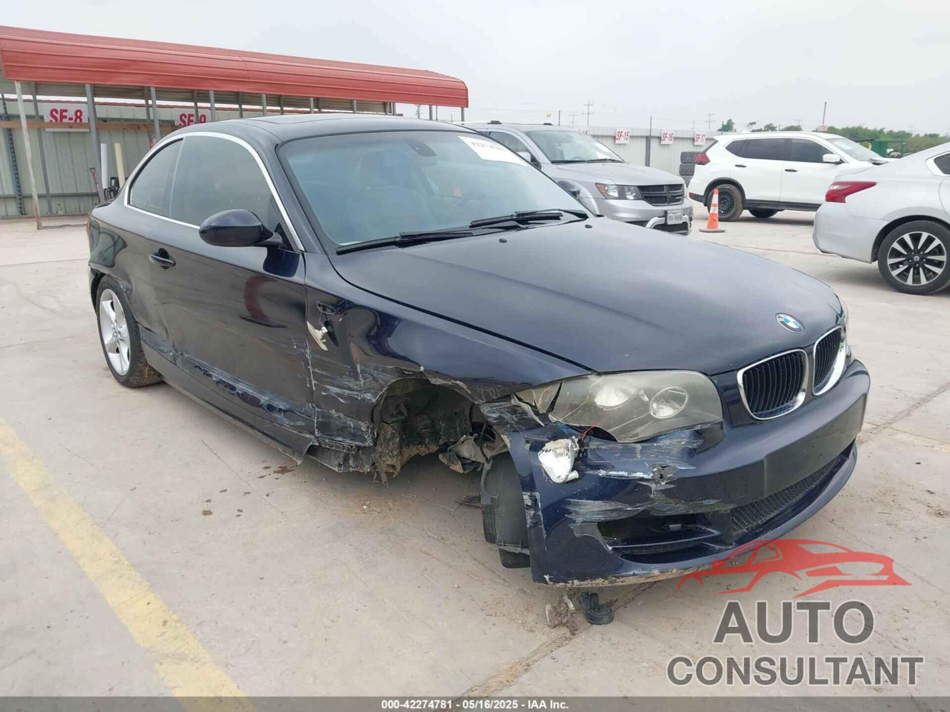 BMW 128I 2009 - WBAUP93529VF48722