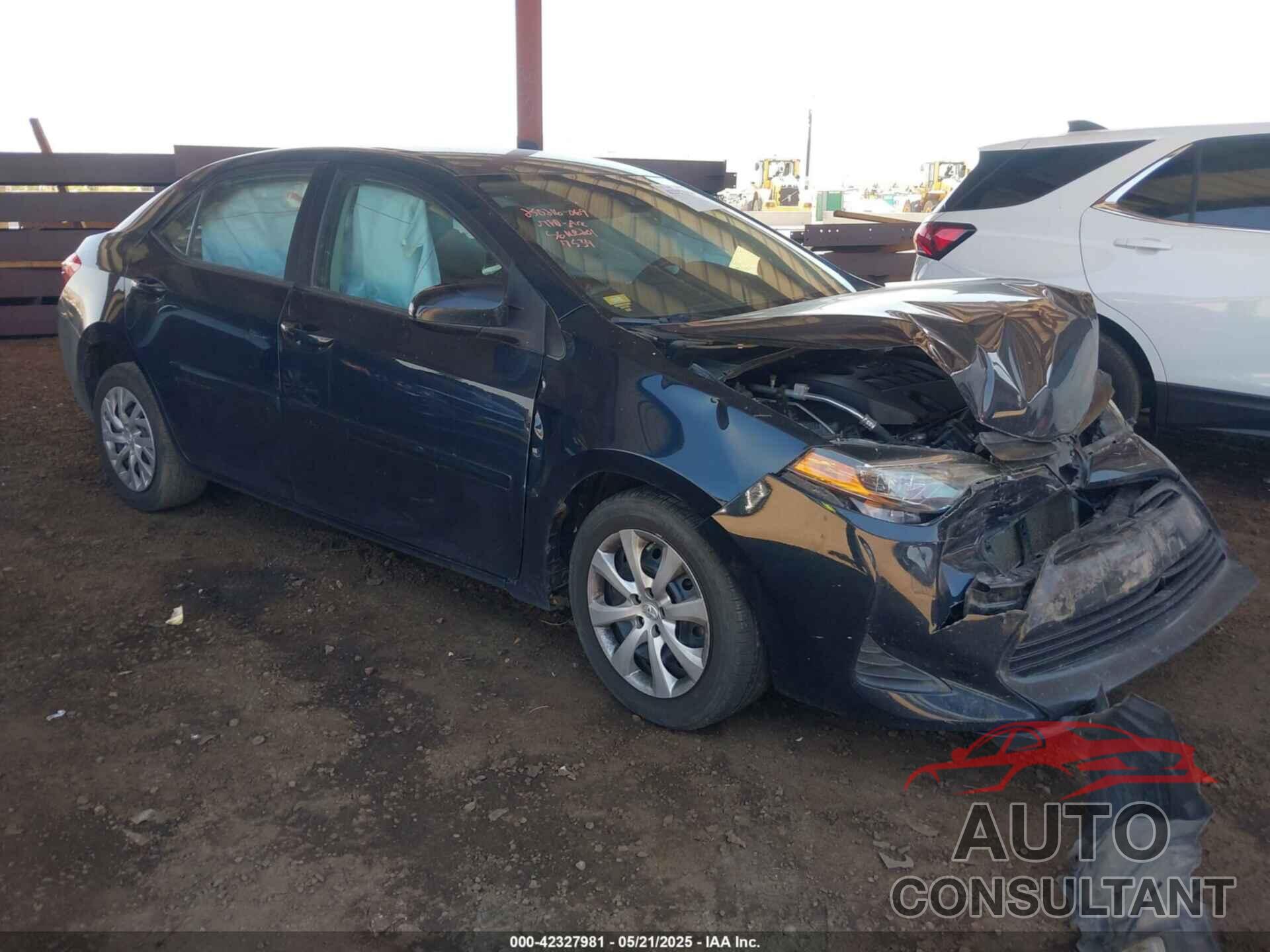 TOYOTA COROLLA 2019 - 2T1BURHE1KC187534