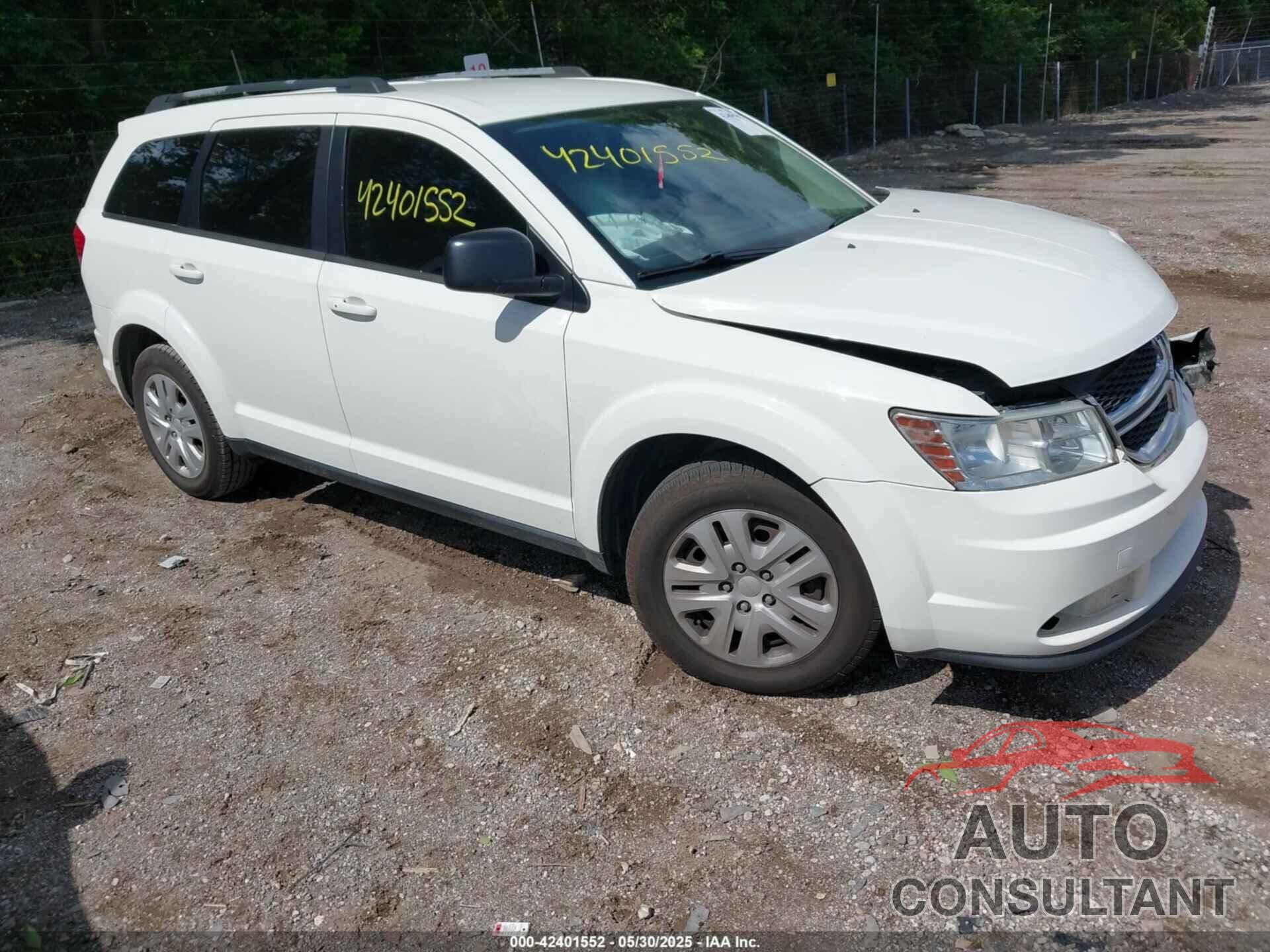 DODGE JOURNEY 2018 - 3C4PDCAB8JT507754