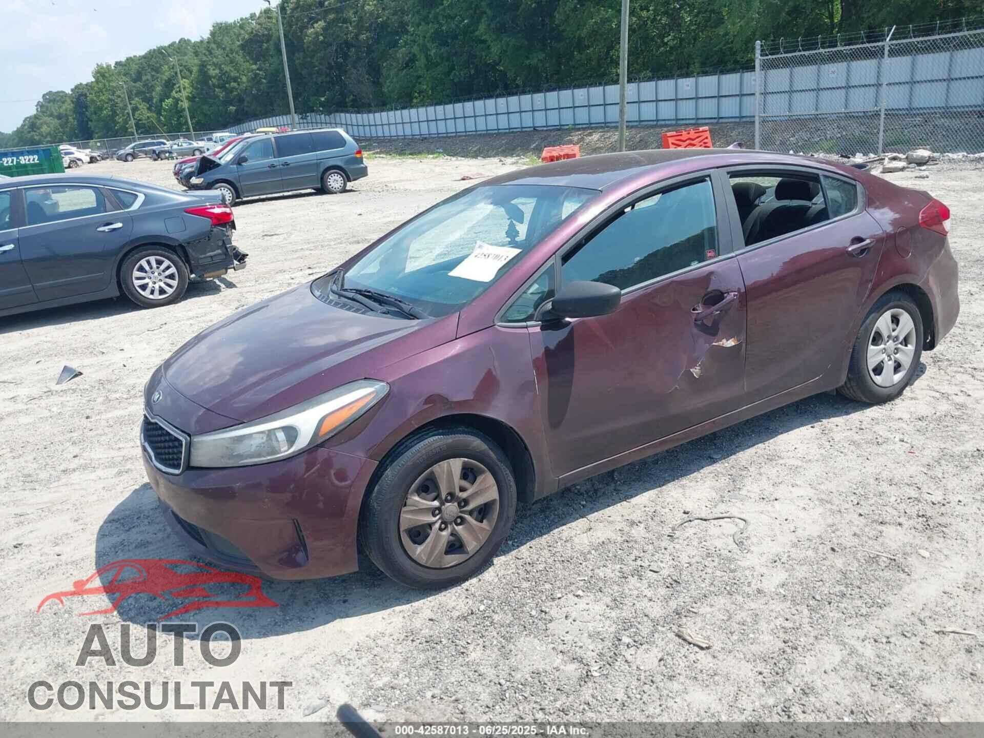 KIA FORTE 2017 - 3KPFK4A71HE018145