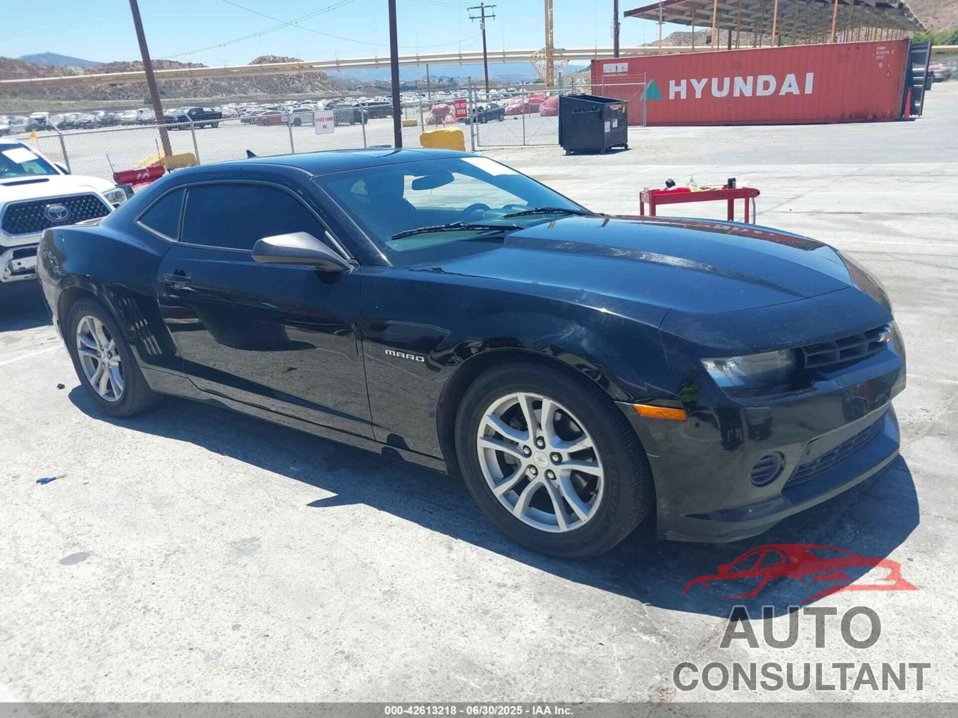 CHEVROLET CAMARO 2015 - 2G1FB1E36F9309234