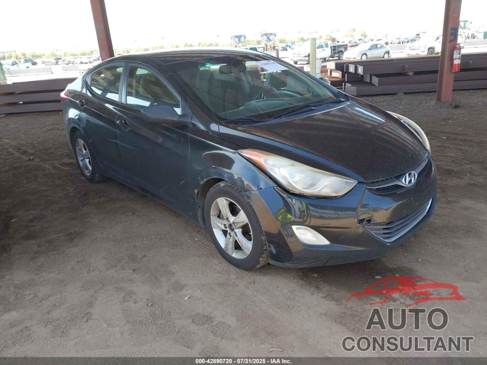 HYUNDAI ELANTRA 2012 - 5NPDH4AE6CH111302
