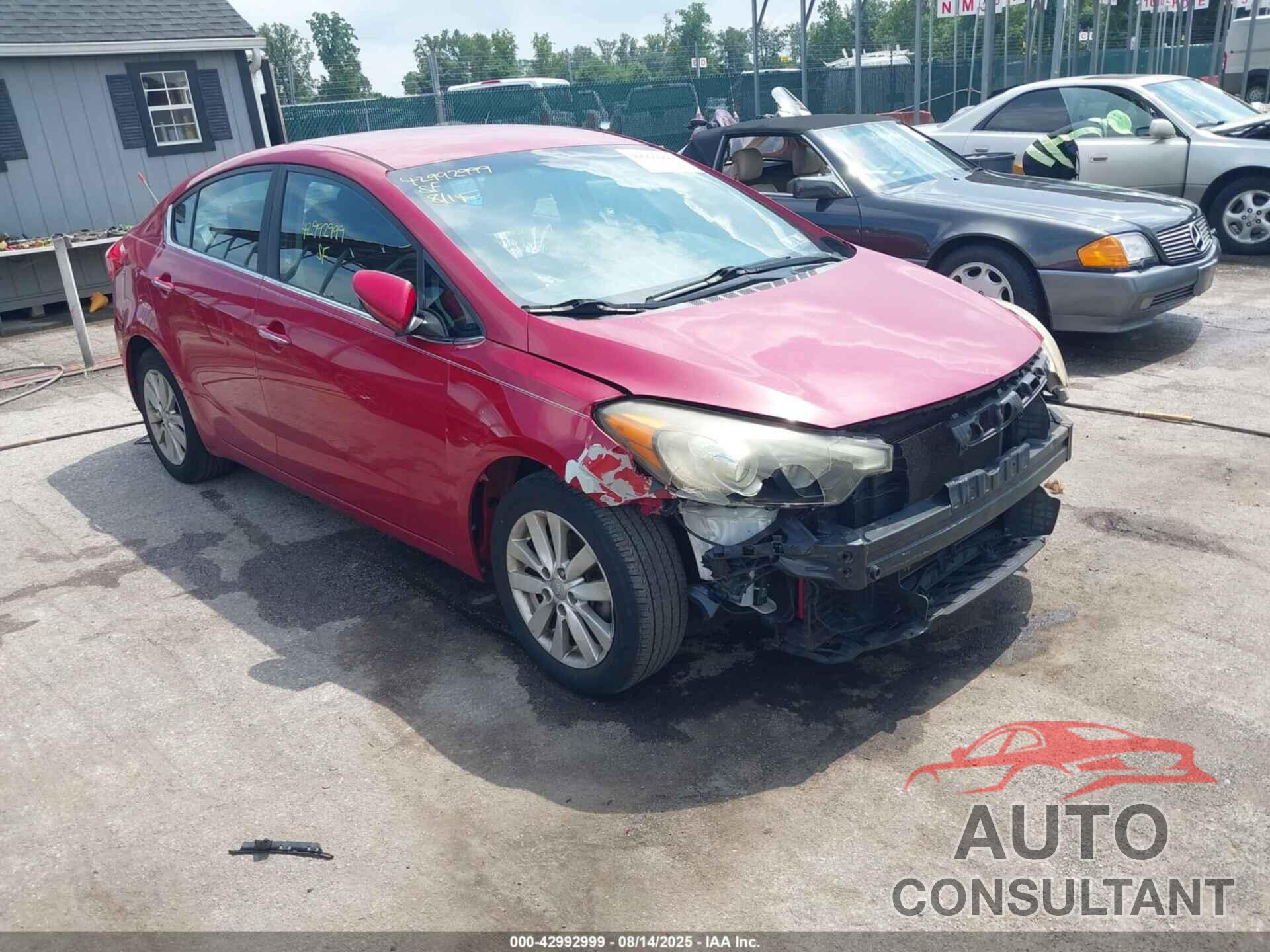 KIA FORTE 2014 - KNAFX4A83E5078863