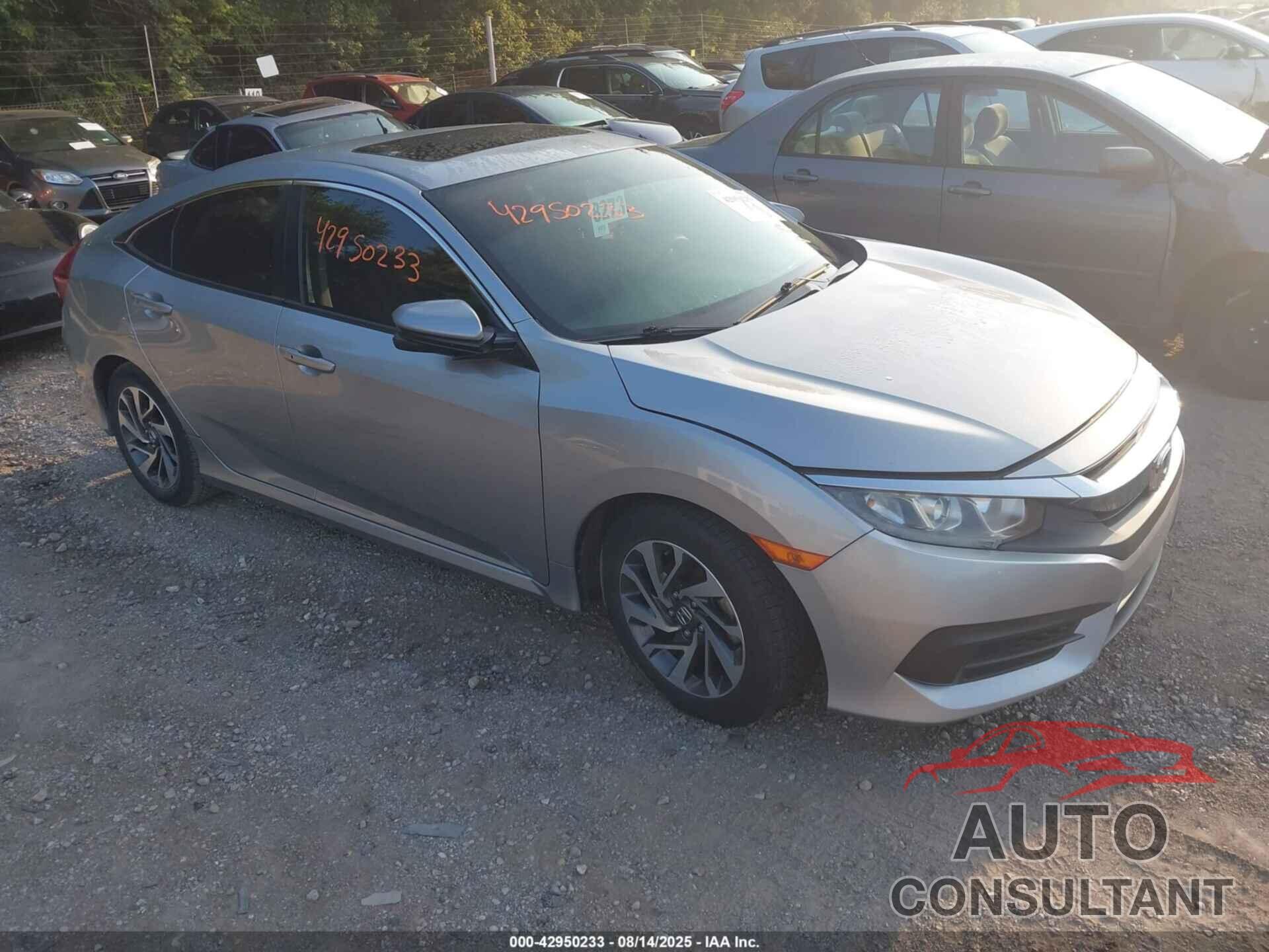 HONDA CIVIC 2016 - 19XFC2F75GE005116