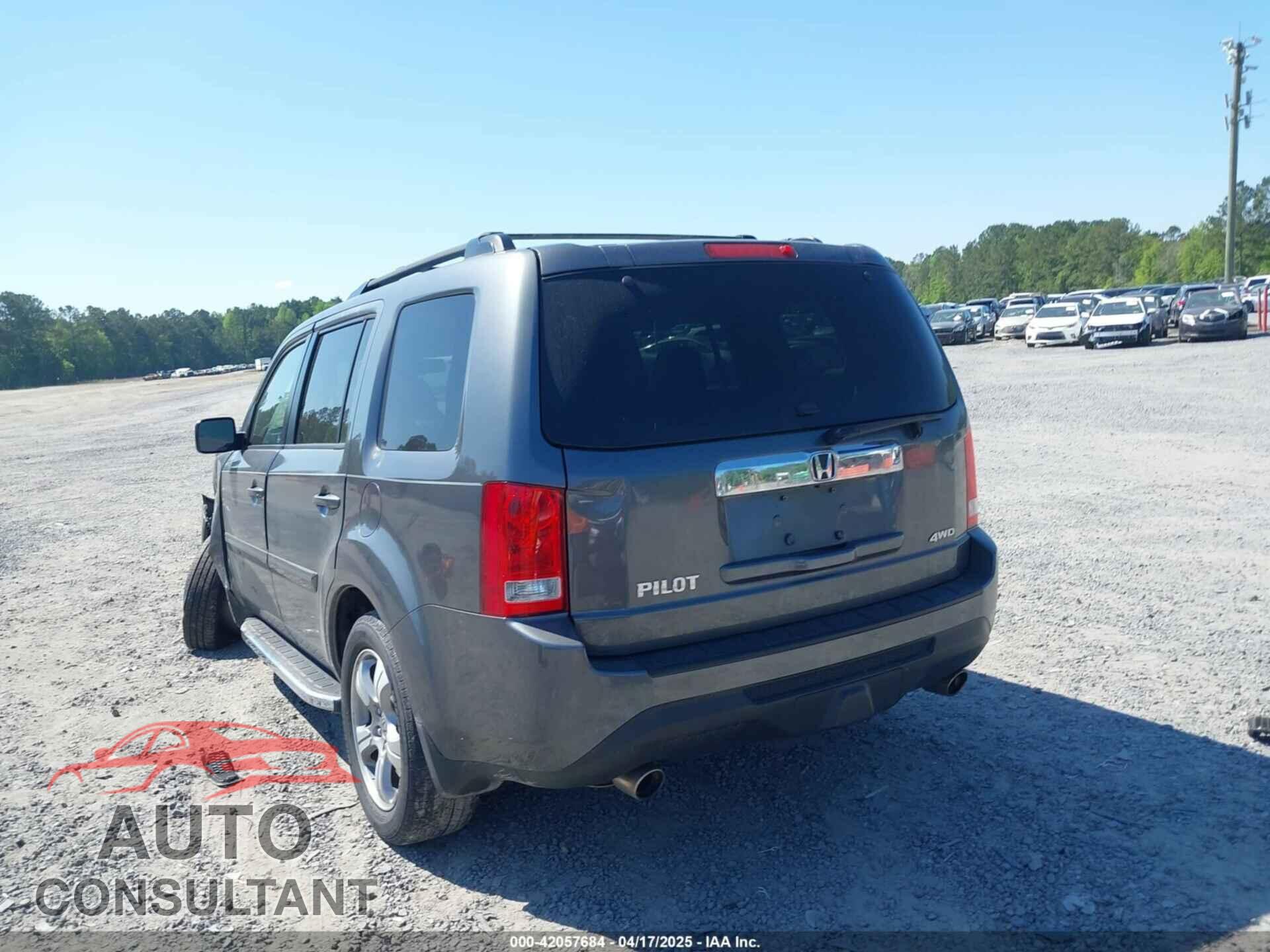 HONDA PILOT 2012 - 5FNYF4H54CB081776