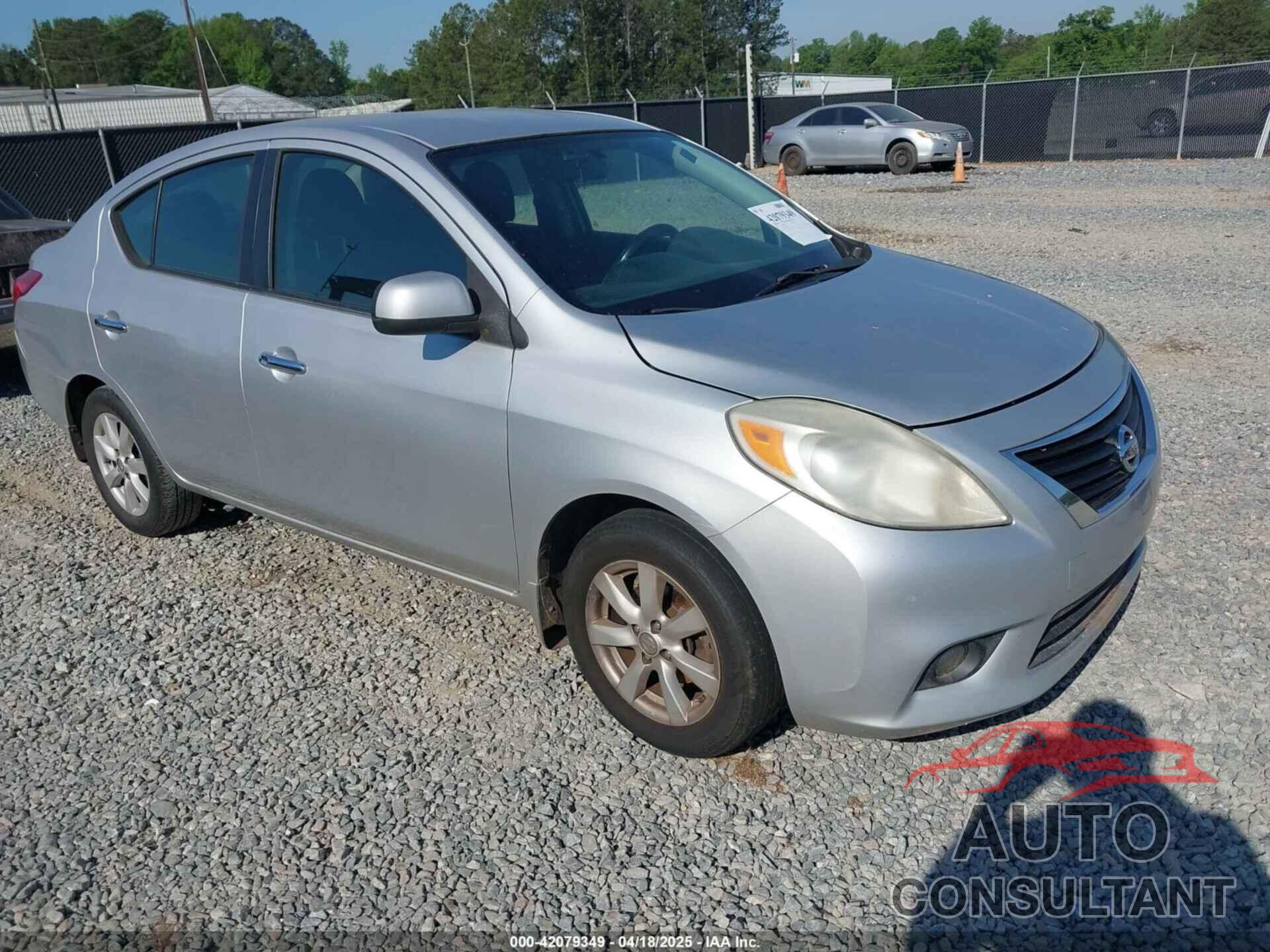 NISSAN VERSA 2012 - 3N1CN7APXCL867337