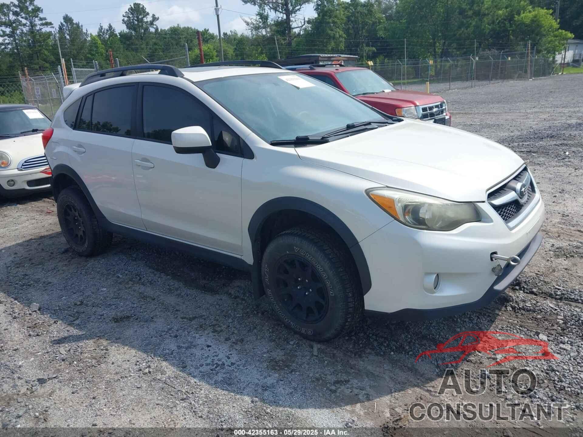 SUBARU XV CROSSTREK 2014 - JF2GPAKC6E8226805