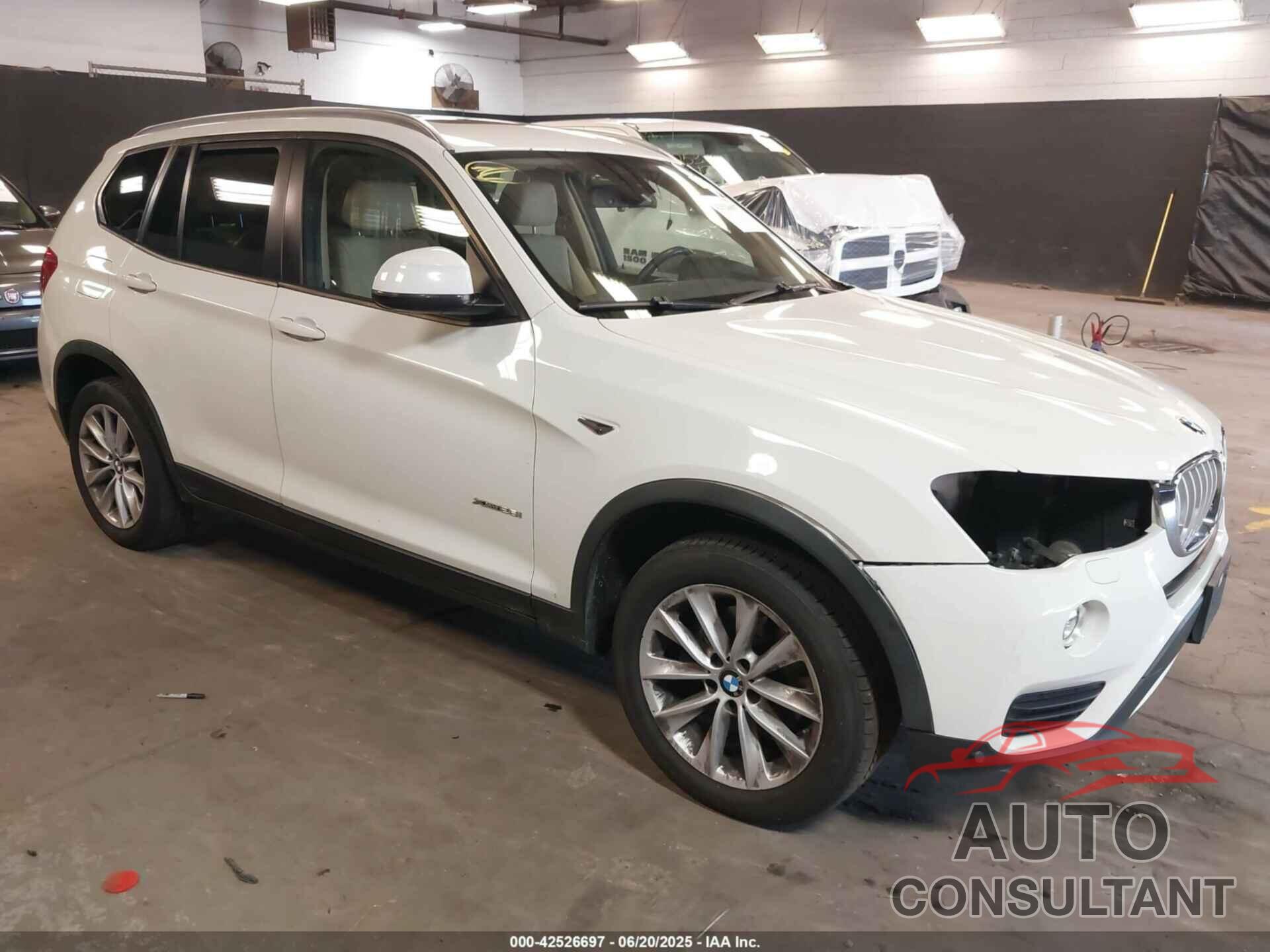 BMW X3 2016 - 5UXWX9C53G0D64491