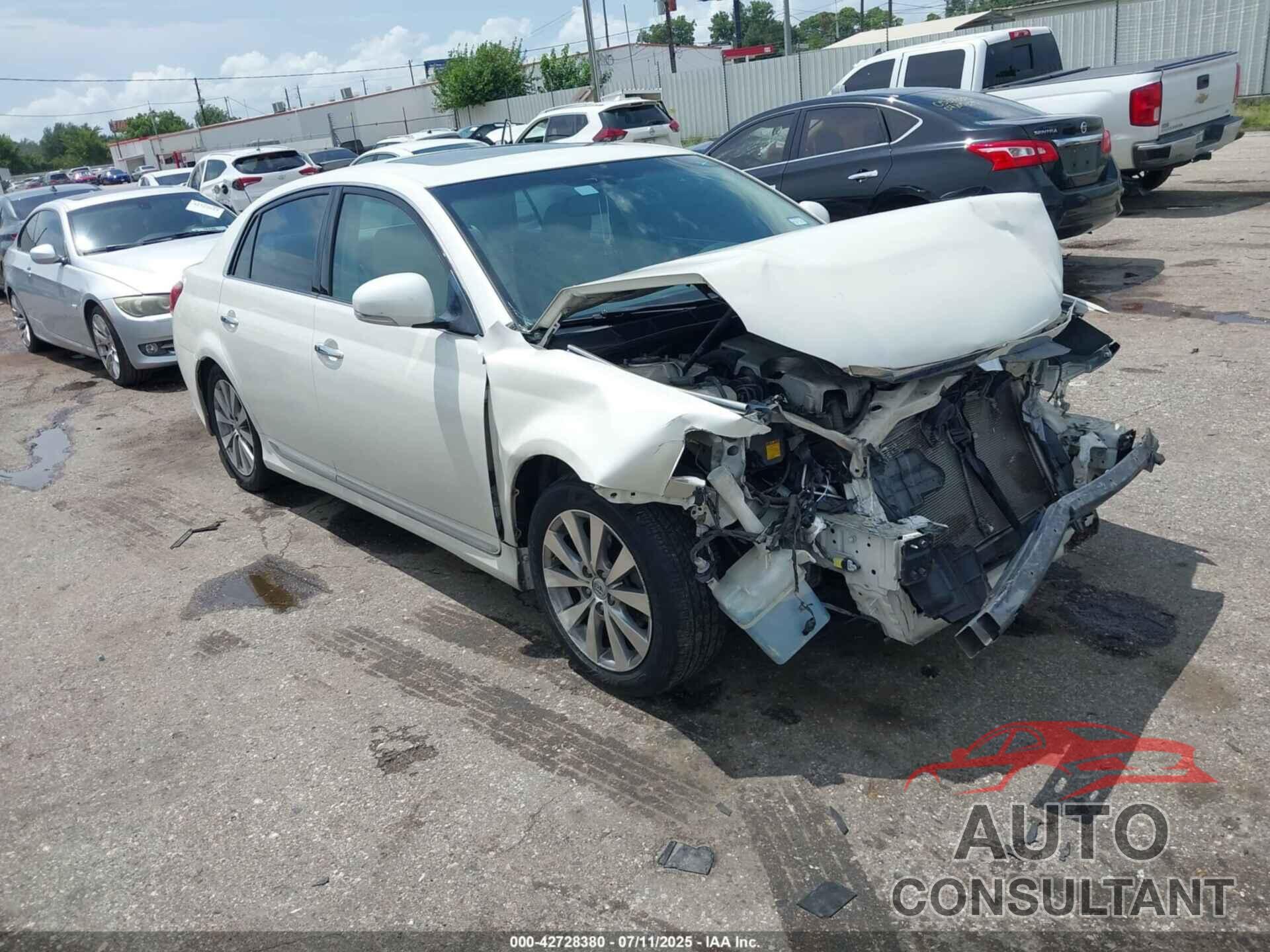 TOYOTA AVALON 2011 - 4T1BK3DB0BU389942