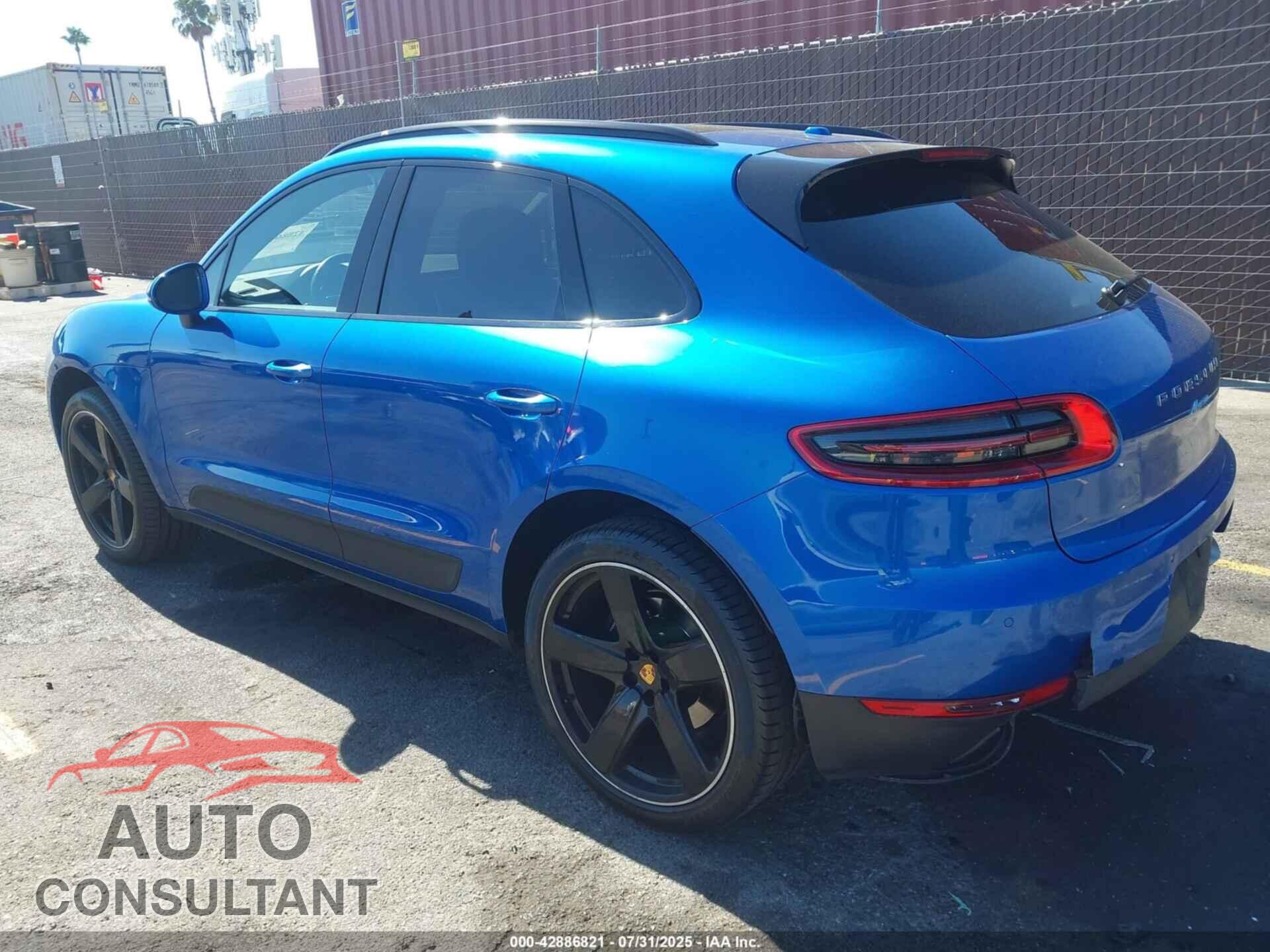 PORSCHE MACAN 2017 - WP1AA2A58HLB07314