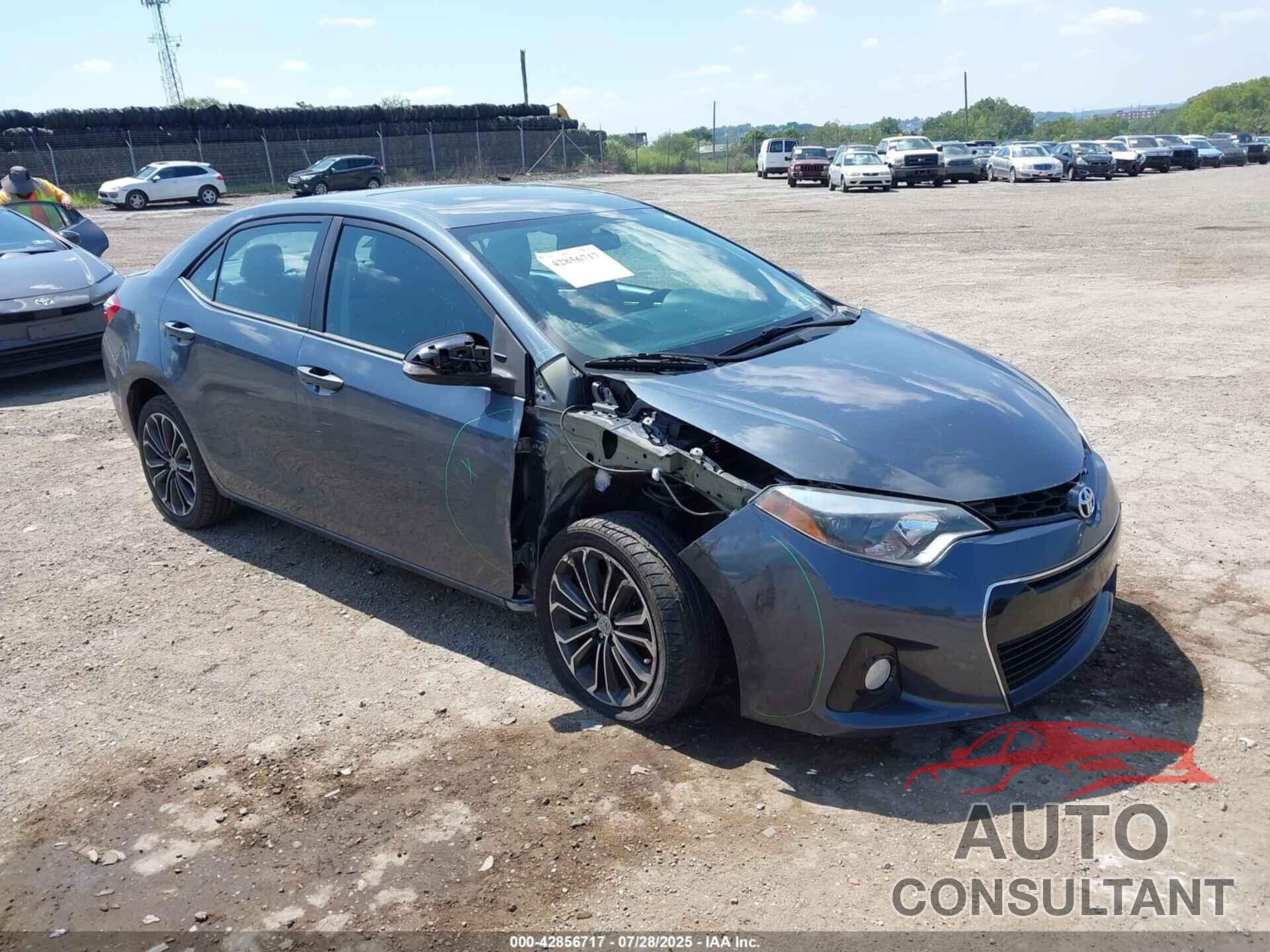 TOYOTA COROLLA 2016 - 2T1BURHE8GC531318