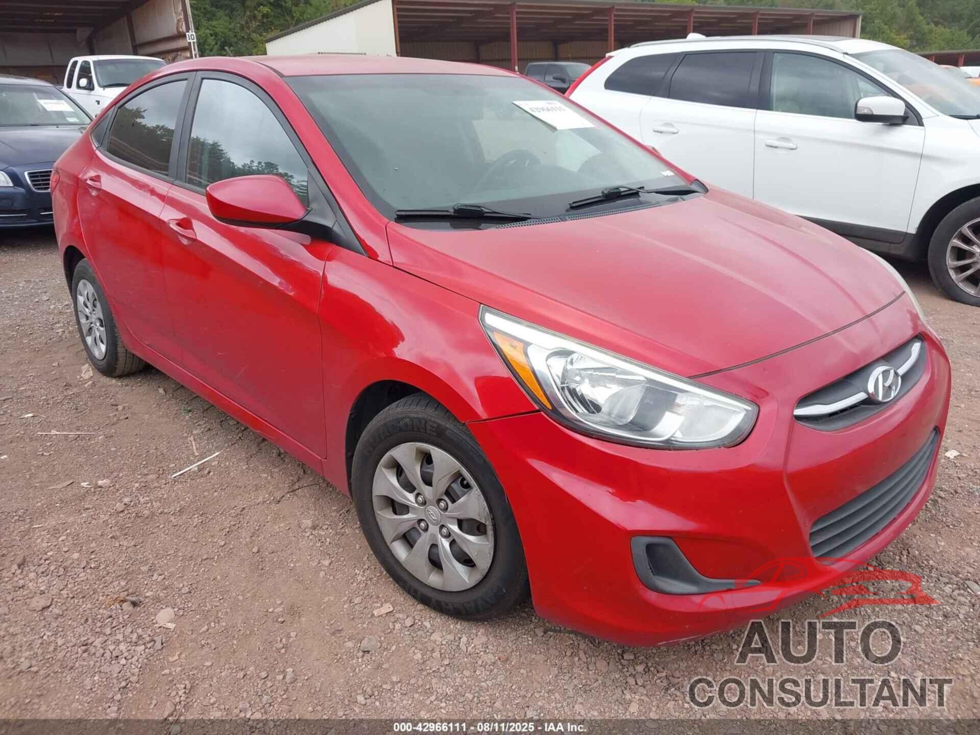 HYUNDAI ACCENT 2015 - KMHCT4AE0FU819593