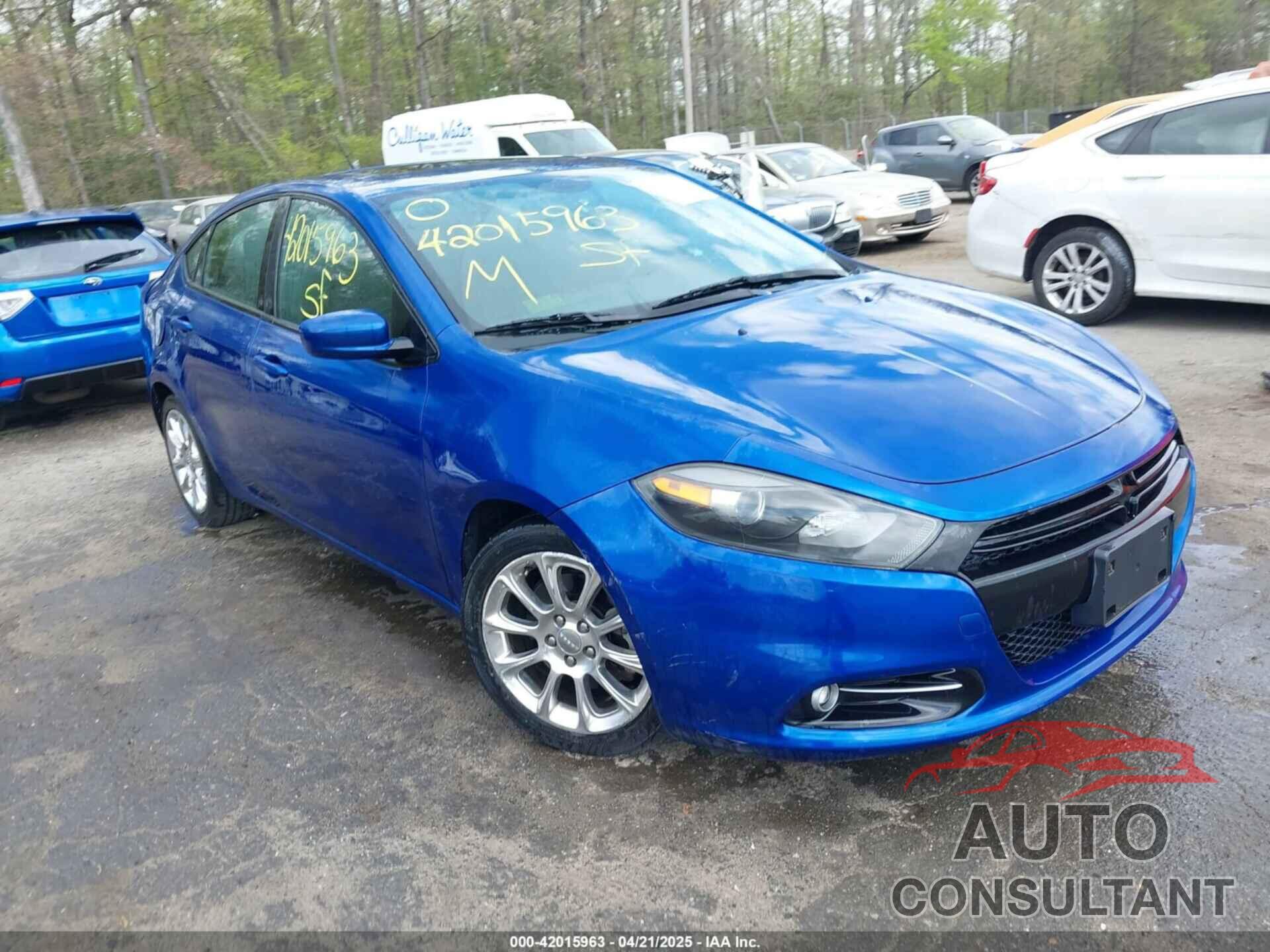 DODGE DART 2013 - 1C3CDFBA1DD336088