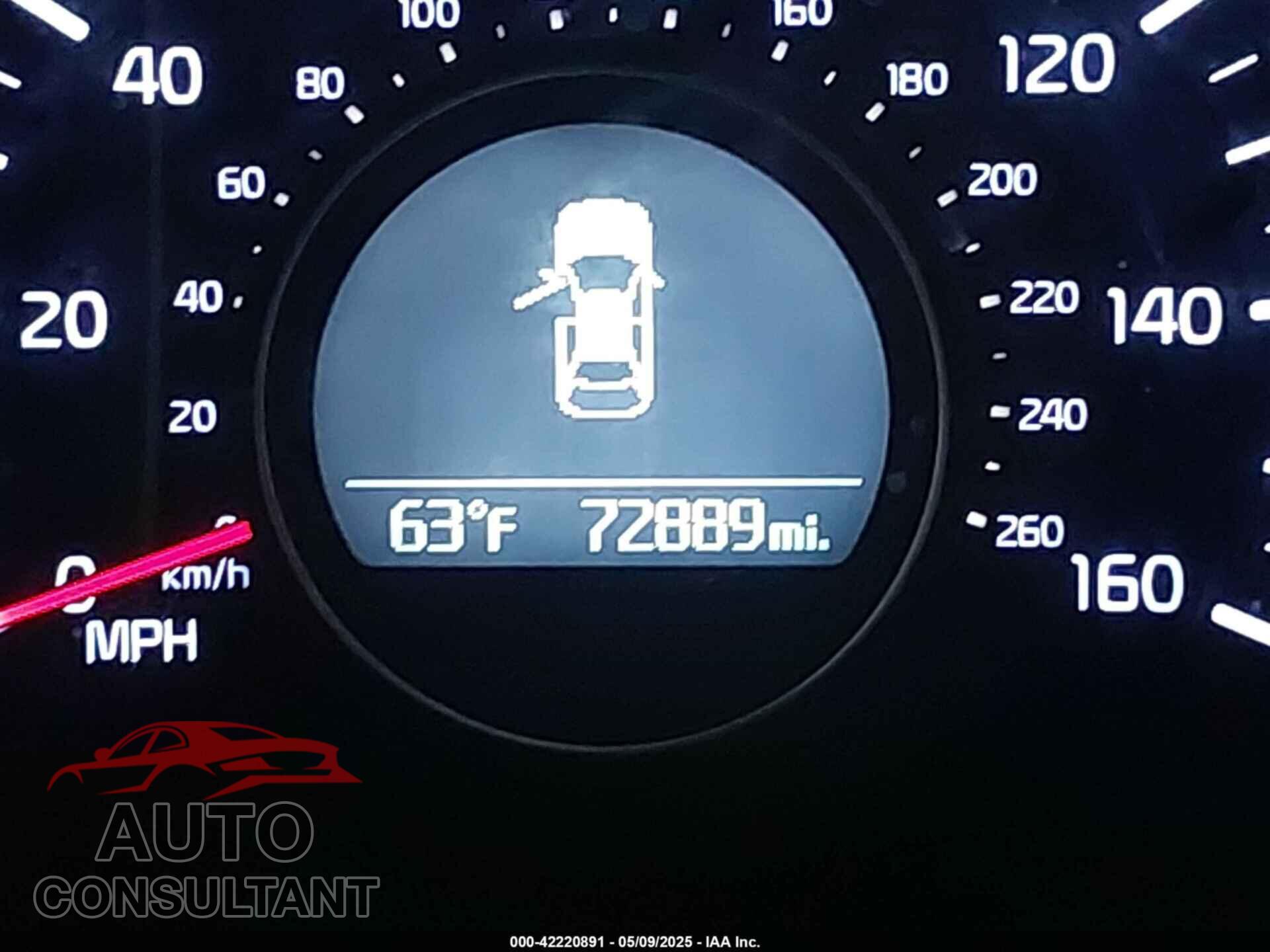 KIA OPTIMA 2014 - KNAGM4A70E5469179