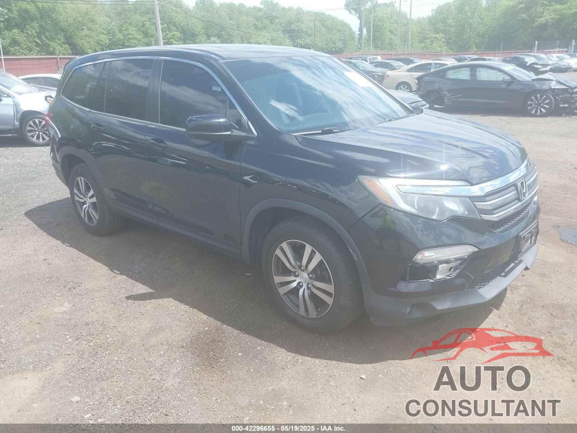 HONDA PILOT 2017 - 5FNYF6H80HB004271