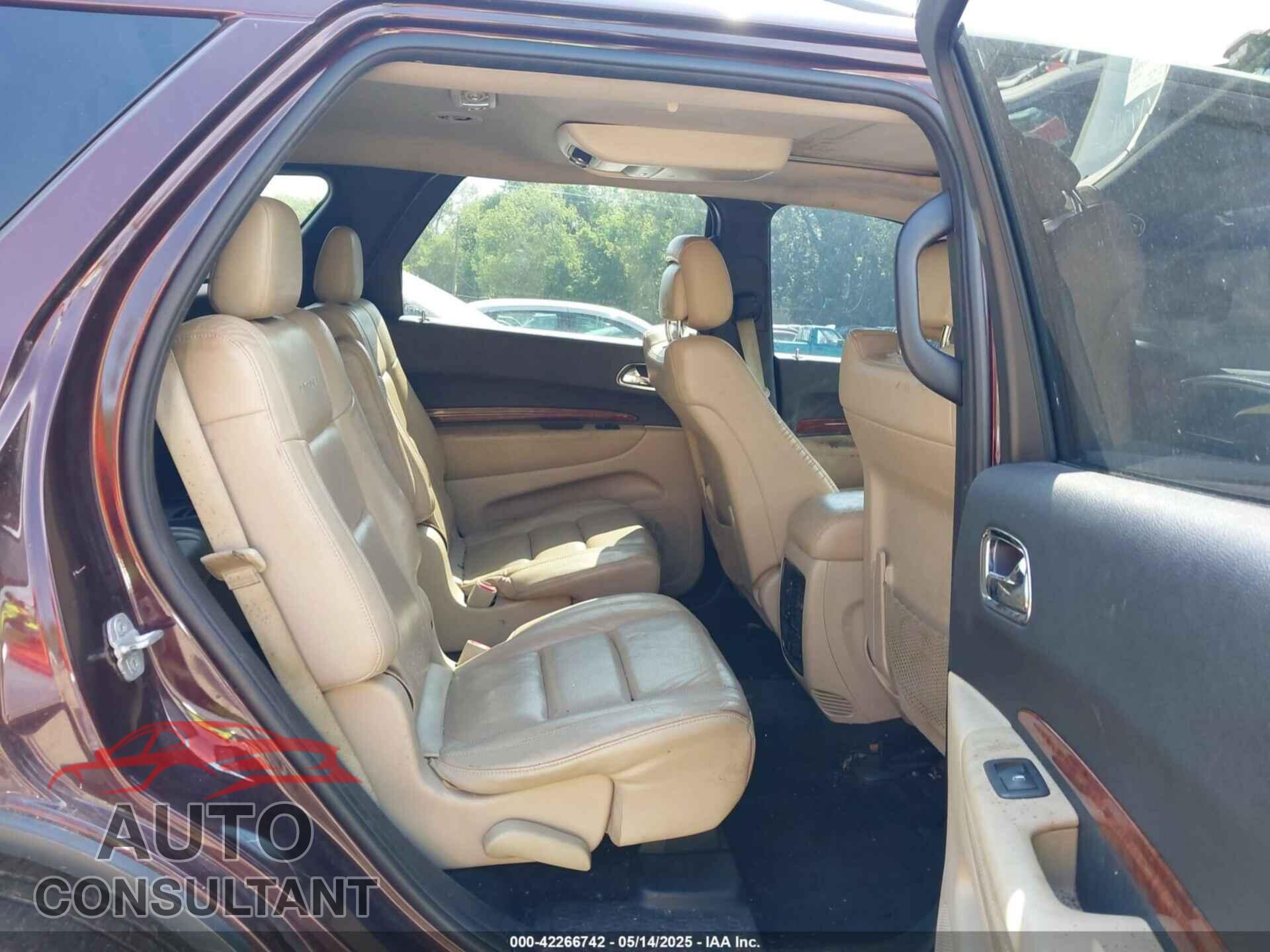 DODGE DURANGO 2012 - 1C4SDHET1CC275636