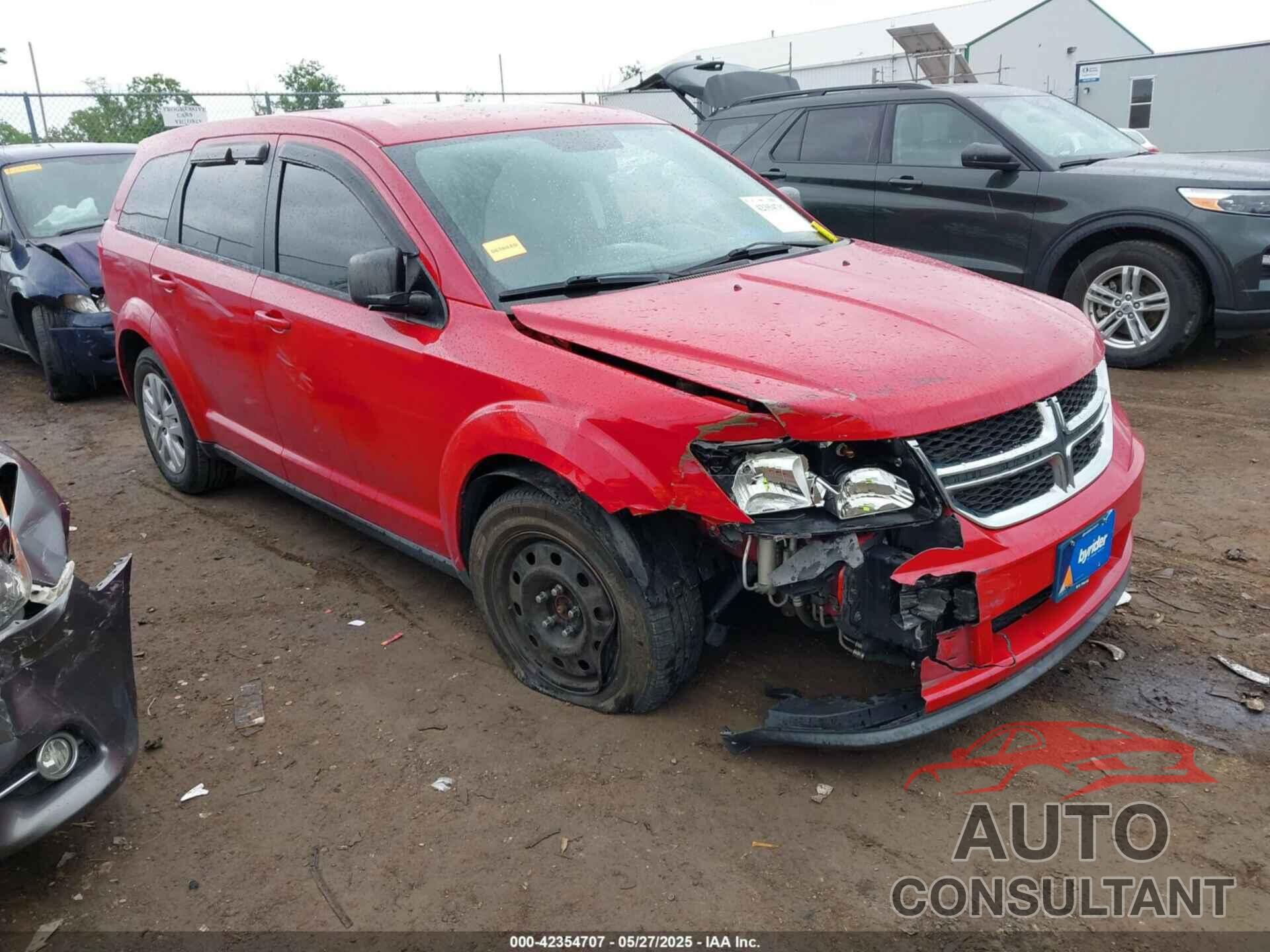 DODGE JOURNEY 2013 - 3C4PDCAB5DT733013