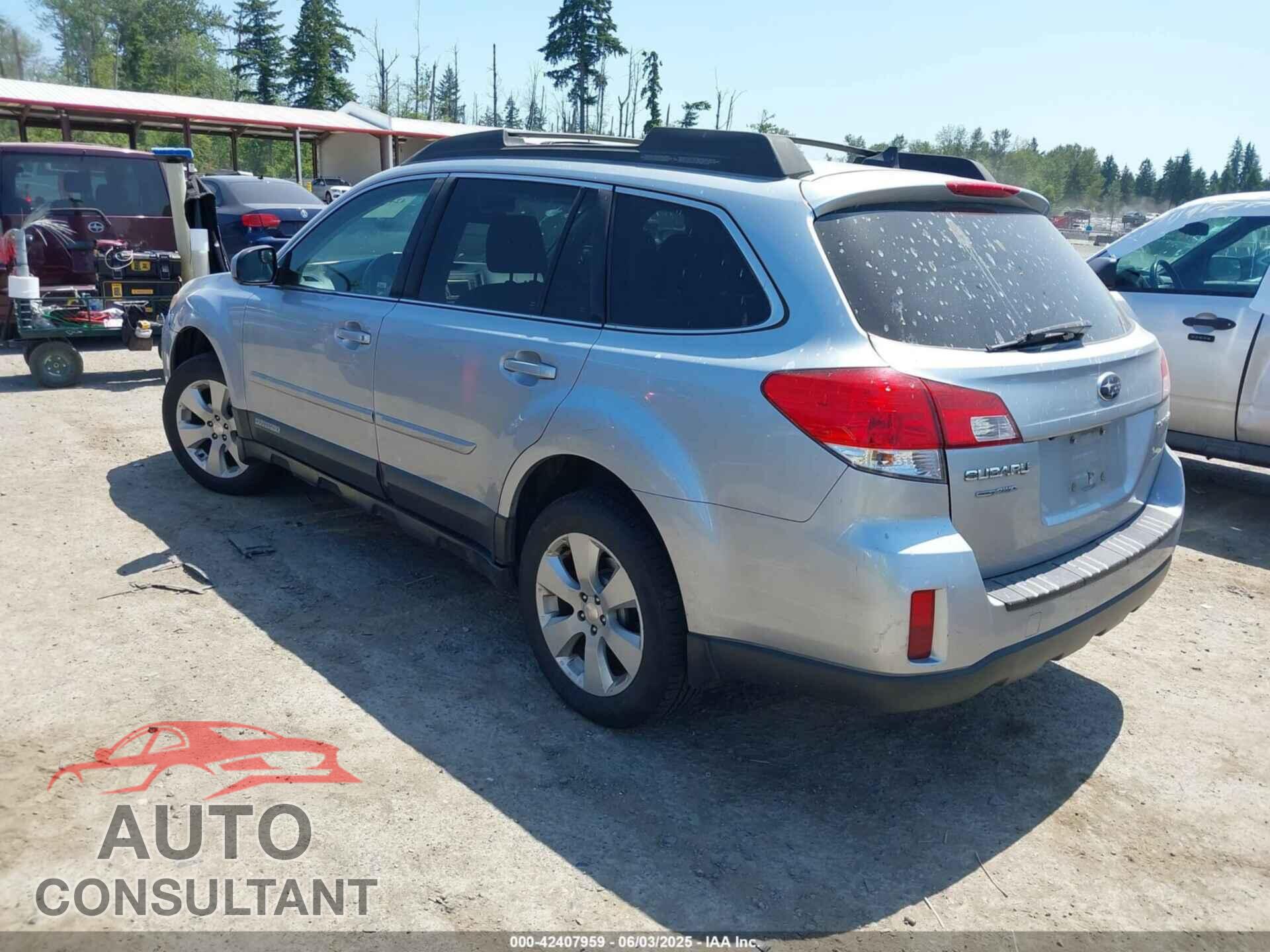 SUBARU OUTBACK 2012 - 4S4BRCKC8C3249894