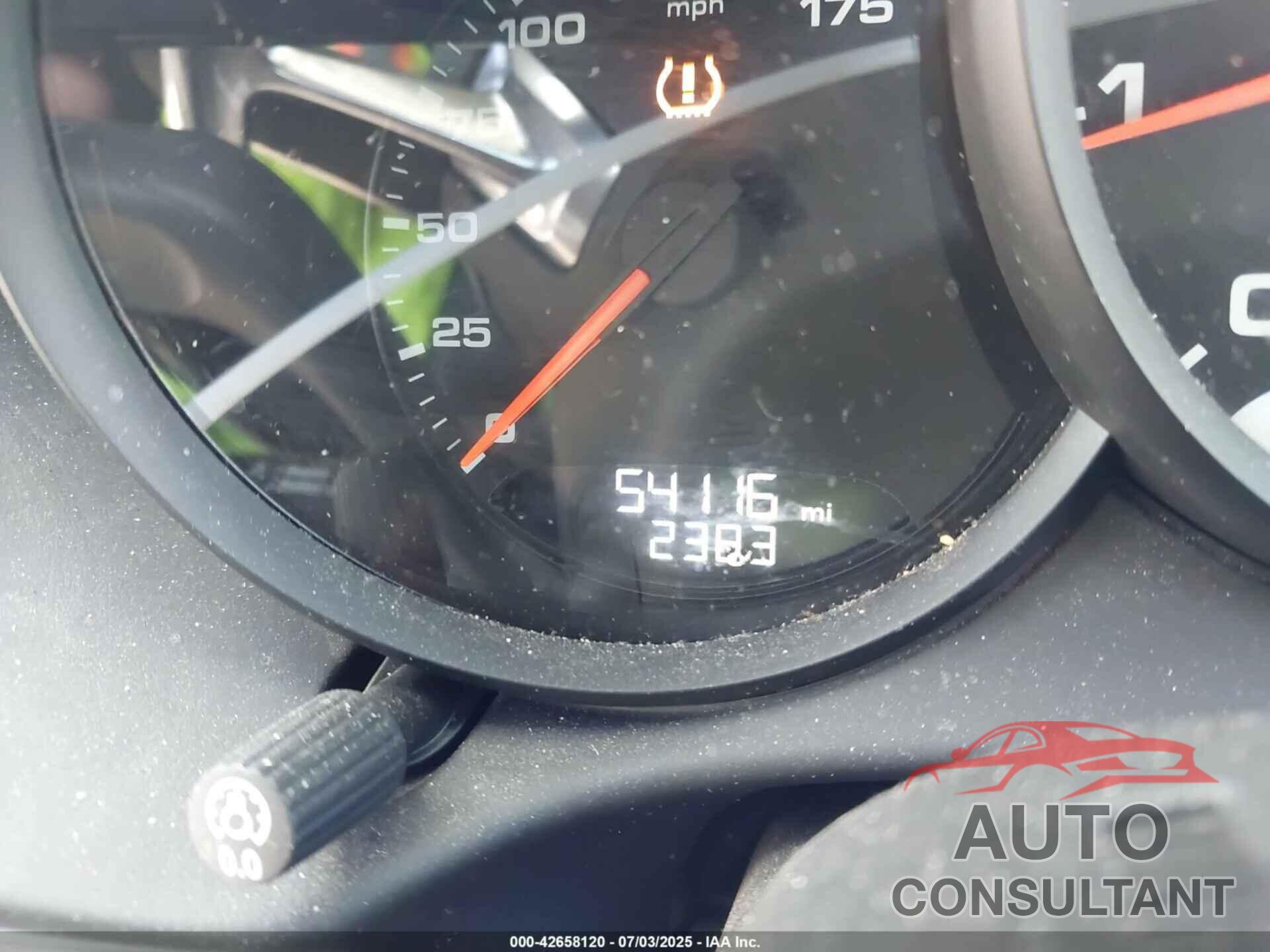 PORSCHE 718 BOXSTER 2017 - WP0CA2A80HS220216