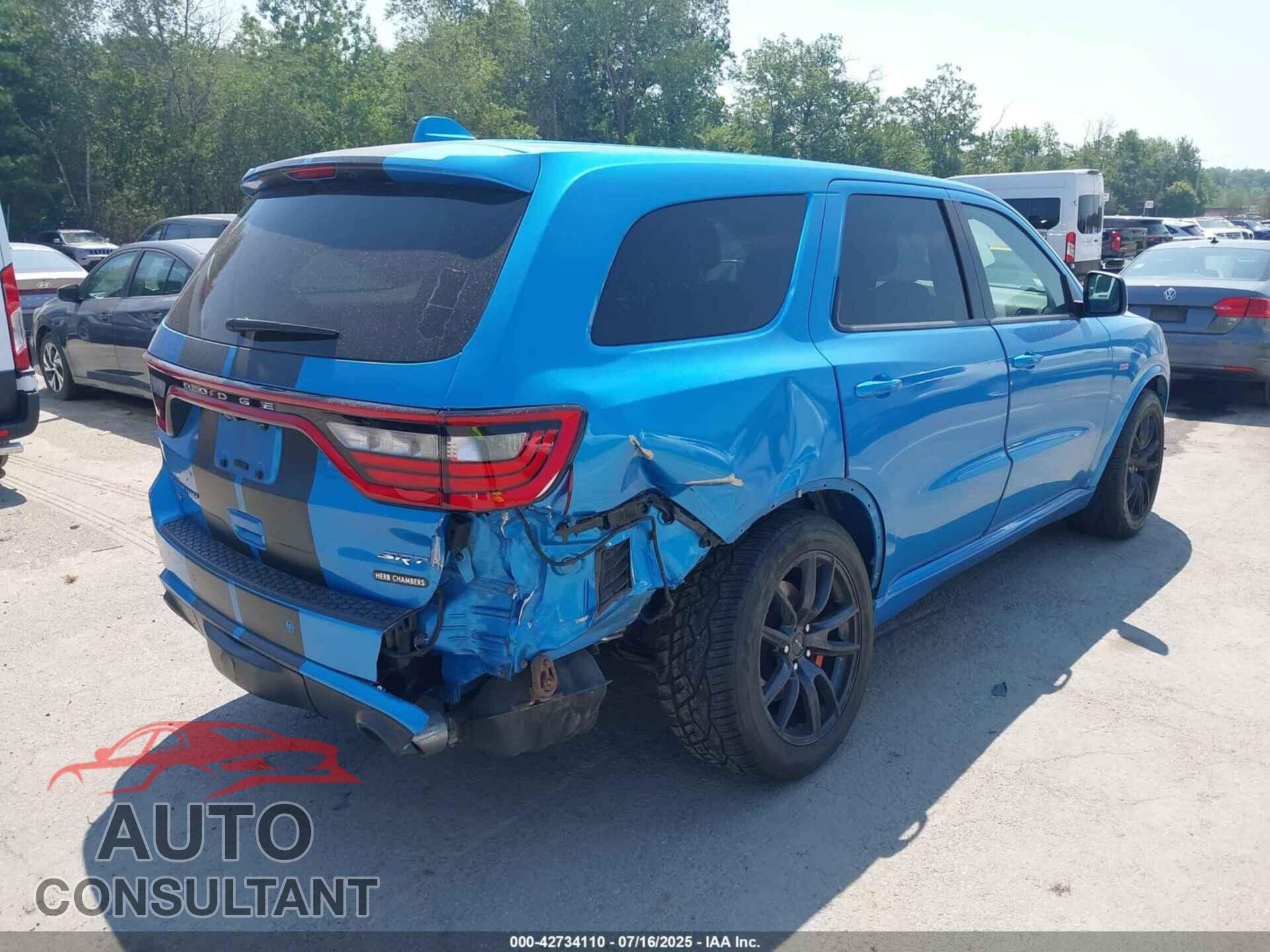 DODGE DURANGO 2018 - 1C4SDJGJ3JC416058