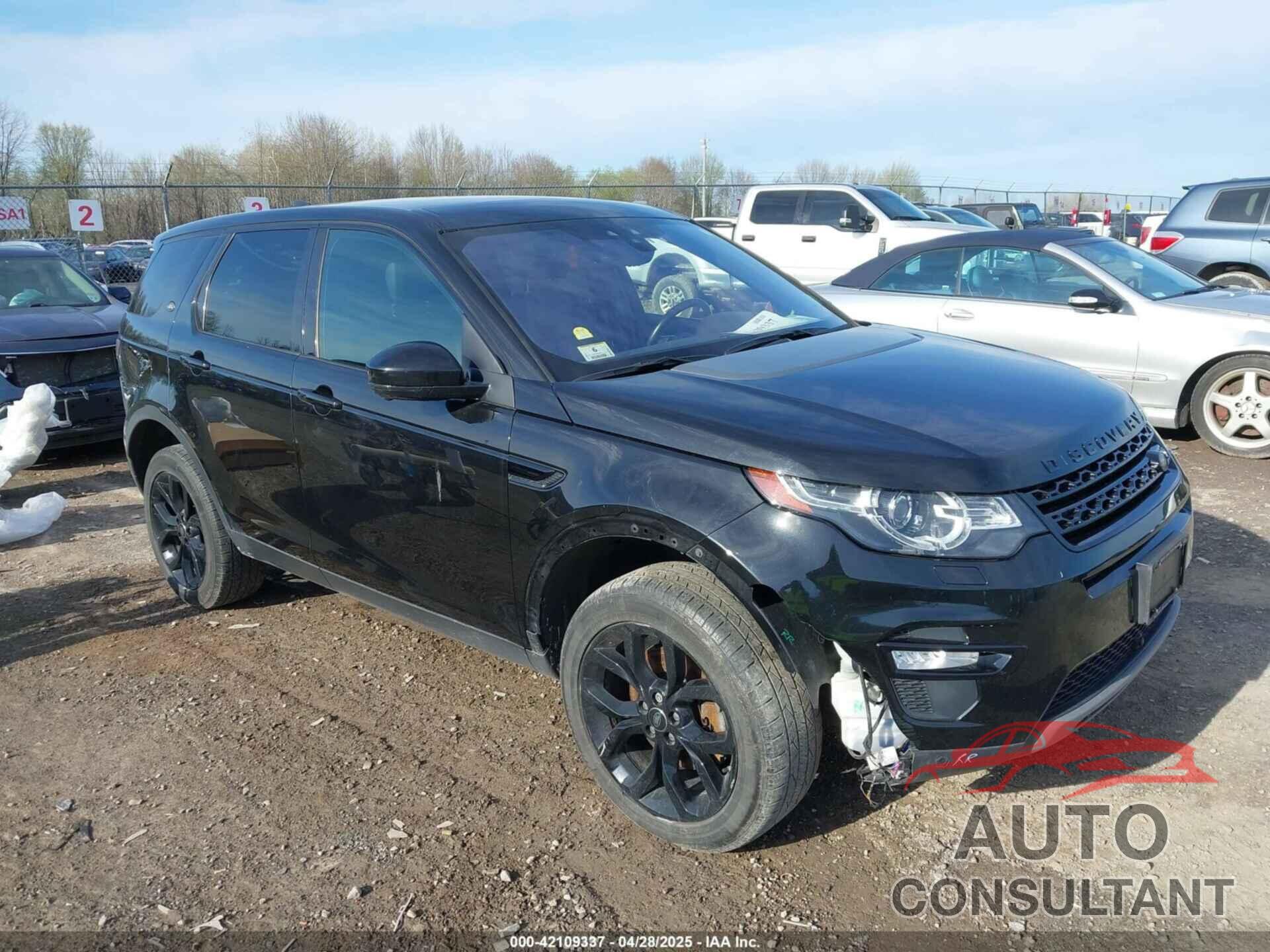LAND ROVER DISCOVERY SPORT 2019 - SALCR2FX6KH800320