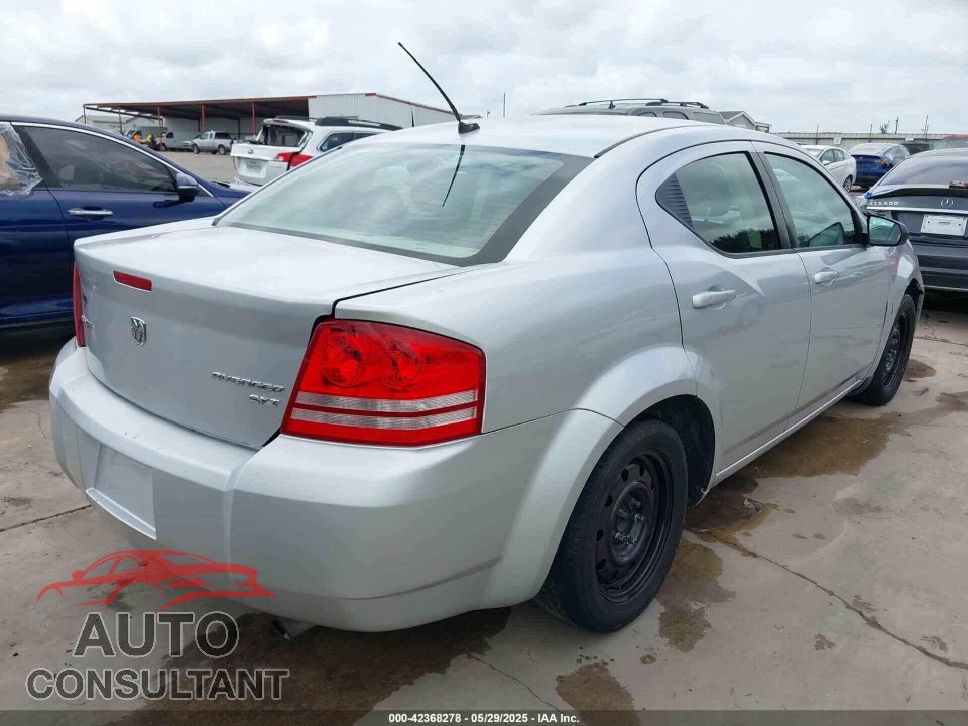 DODGE AVENGER 2010 - 1B3CC4FB2AN105908