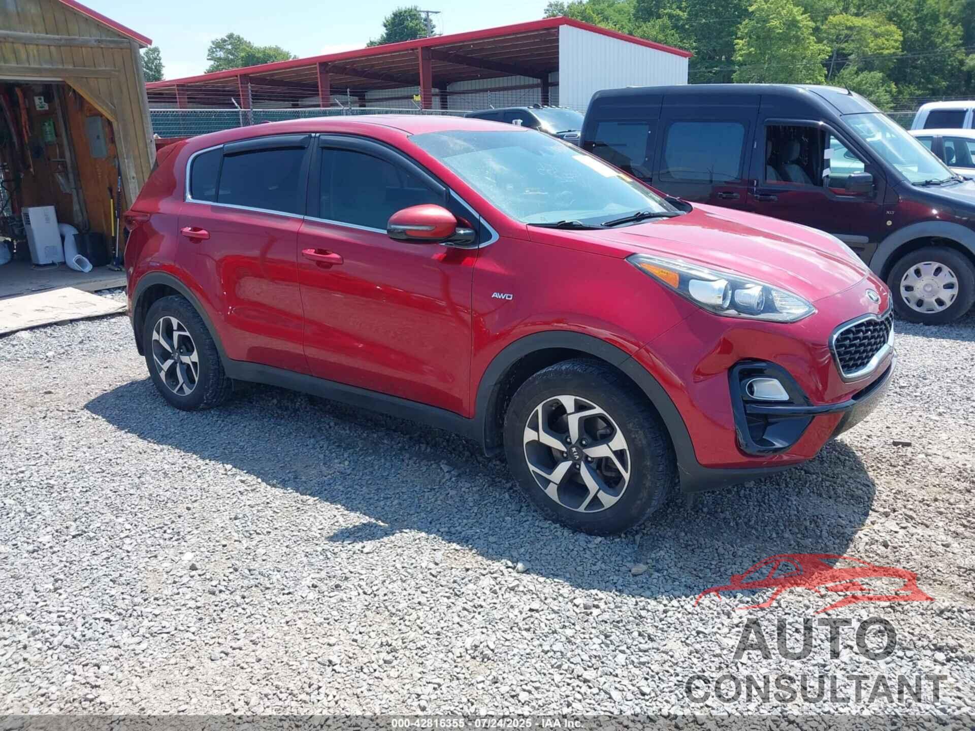 KIA SPORTAGE 2021 - KNDPMCAC6M7848183