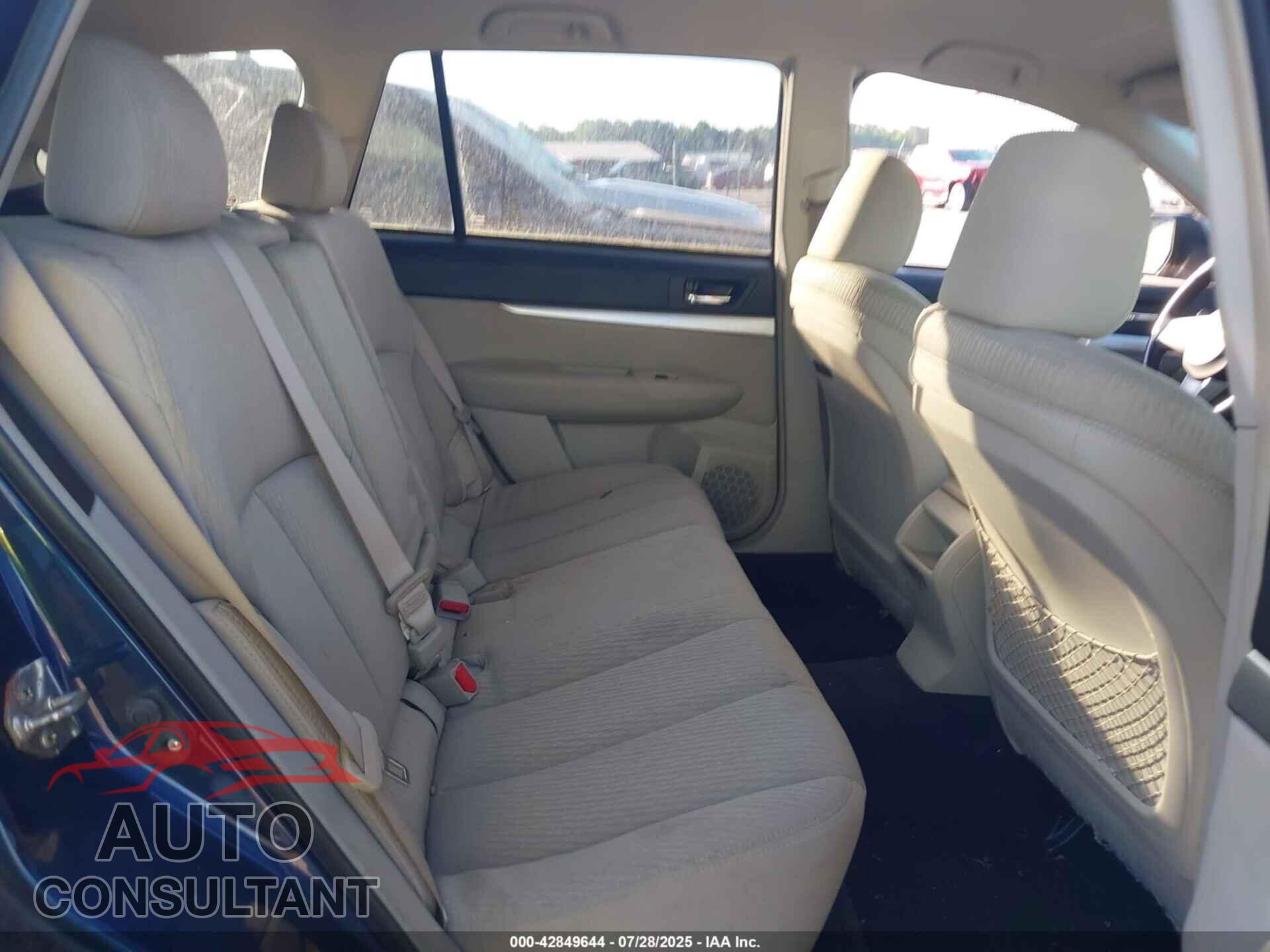 SUBARU OUTBACK 2010 - 4S4BRCCC8A3337677