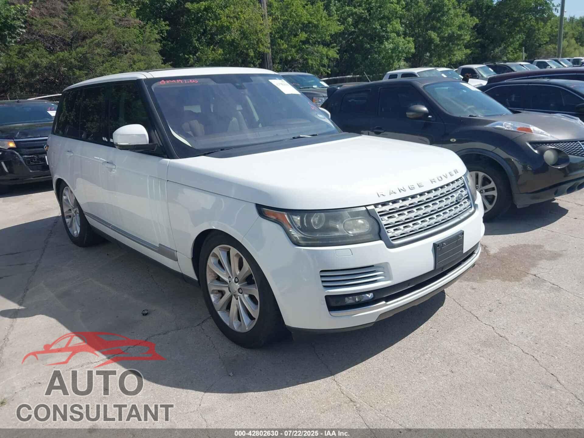 LAND ROVER RANGE ROVER 2016 - SALGS2PF6GA311606