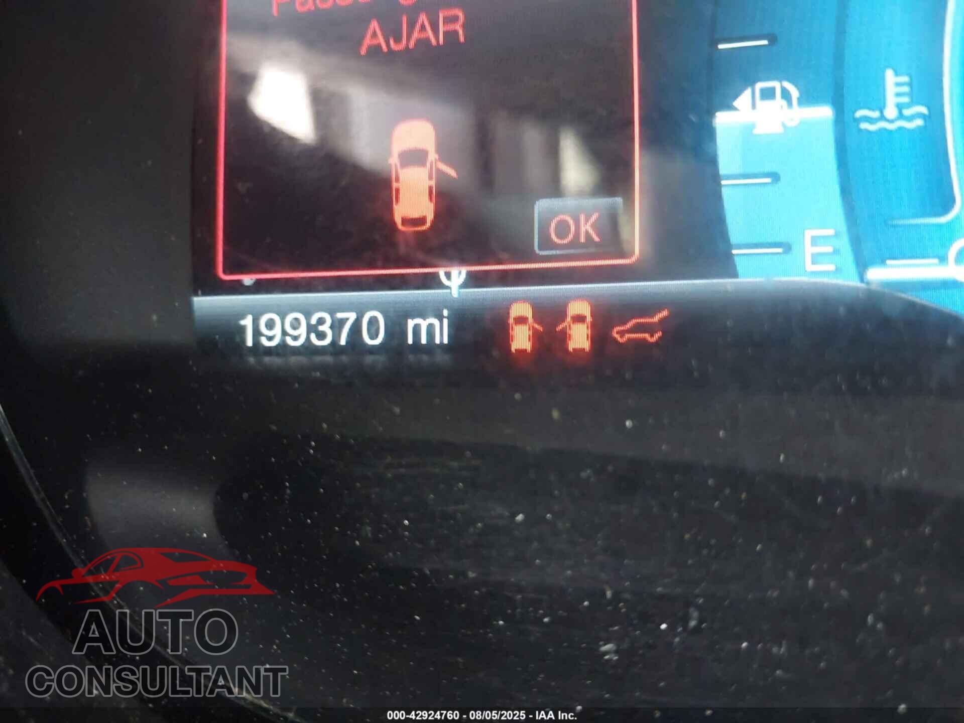 FORD EDGE 2012 - 2FMDK3J93CBA40095