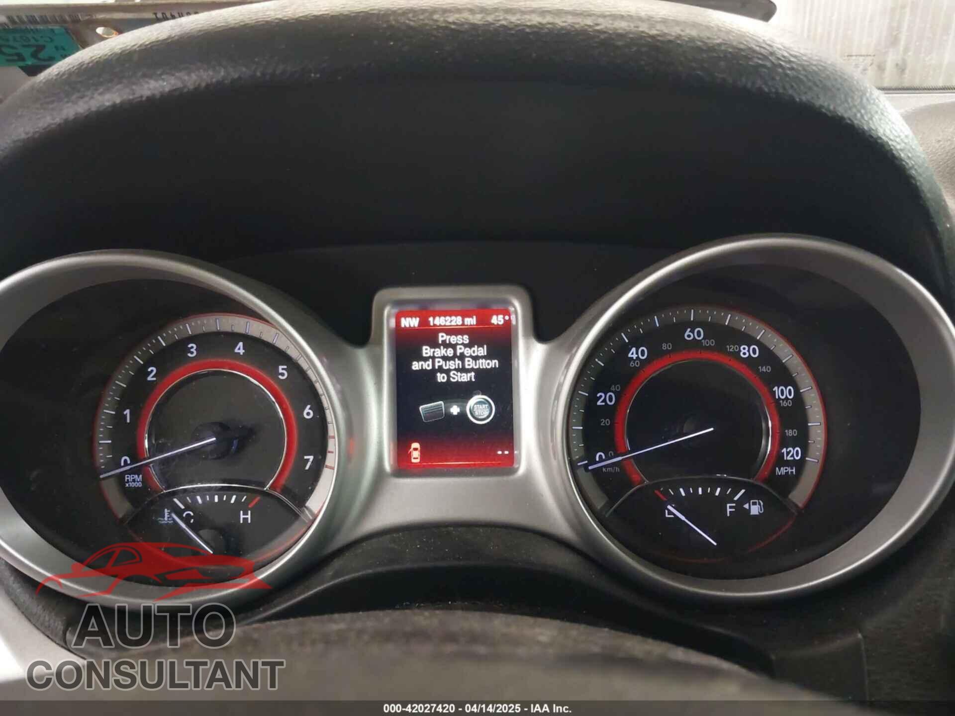 DODGE JOURNEY 2015 - 3C4PDCBG7FT665147