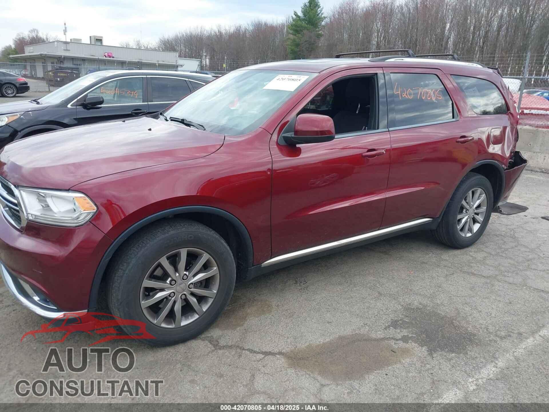 DODGE DURANGO 2018 - 1C4RDJAG2JC431680