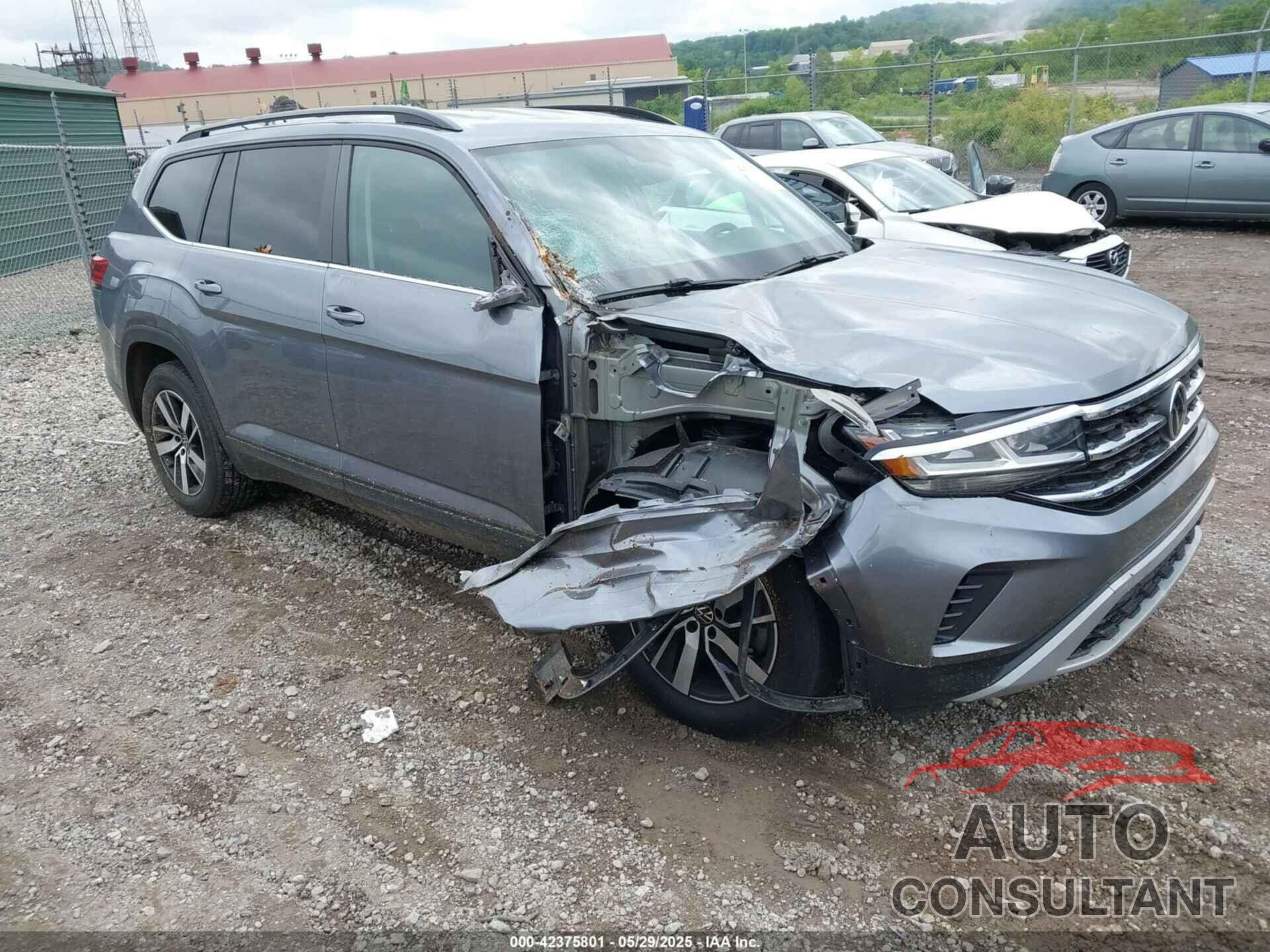 VOLKSWAGEN ATLAS 2021 - 1V2LP2CA9MC523755