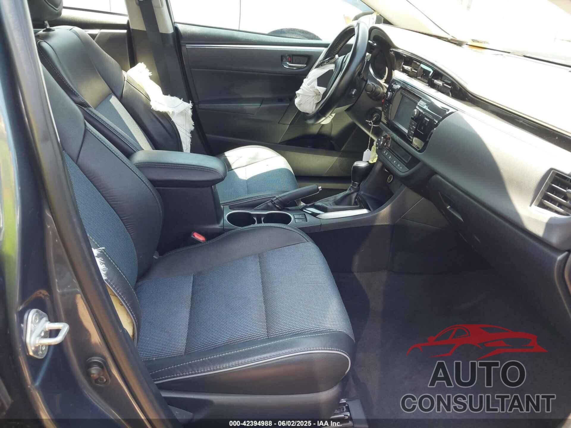 TOYOTA COROLLA 2016 - 2T1BURHE7GC509746