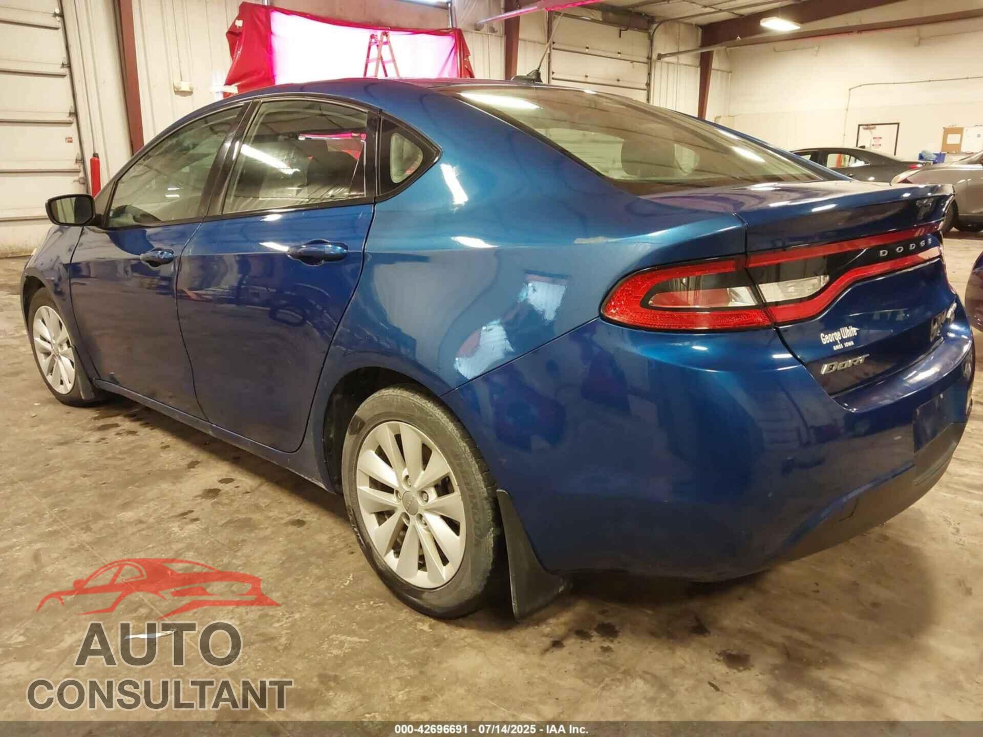 DODGE DART 2014 - 1C3CDFDH2ED668567